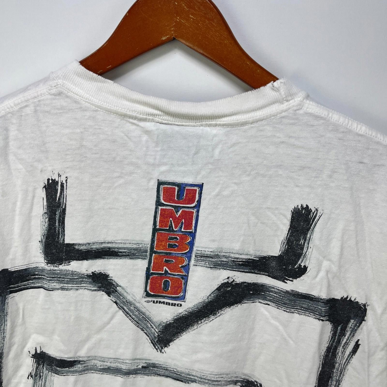 Umbro Vintage 90s Ombro Sleeveless Shirt Made in USA Large Size US L / EU 52-54 / 3 - 3 Thumbnail