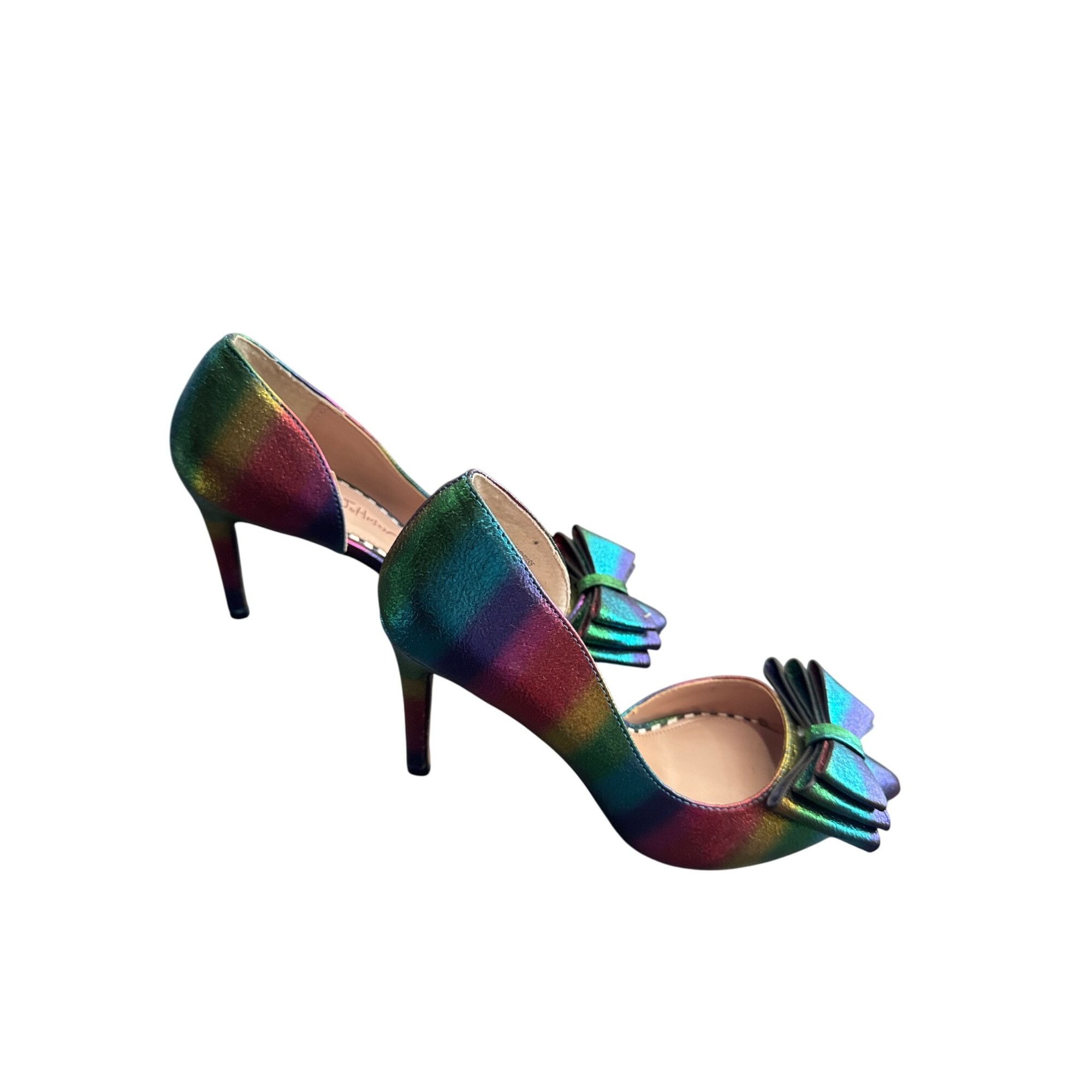 Betsey Johnson Betsey Johnson womans inbow Metallic Stiletto Heels Size 5.5 Size US 5.5 / IT 35.5 - 5 Thumbnail
