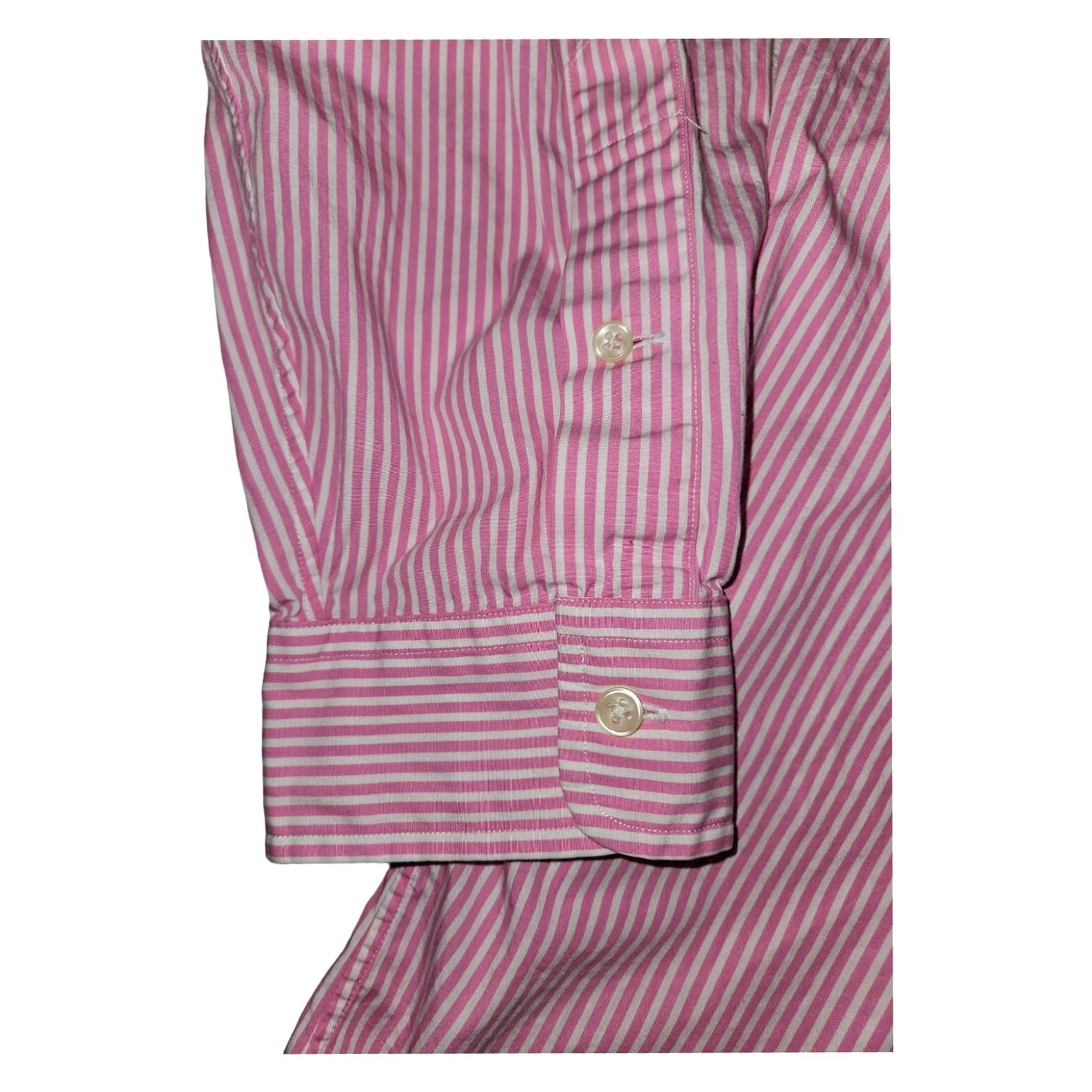 Ralph Lauren Ralph Lauren Shirt Mens XL Pink Button Down Men LongSleeve Striped Preppy Blue Pony Size US XL / EU 56 / 4 - 4 Thumbnail