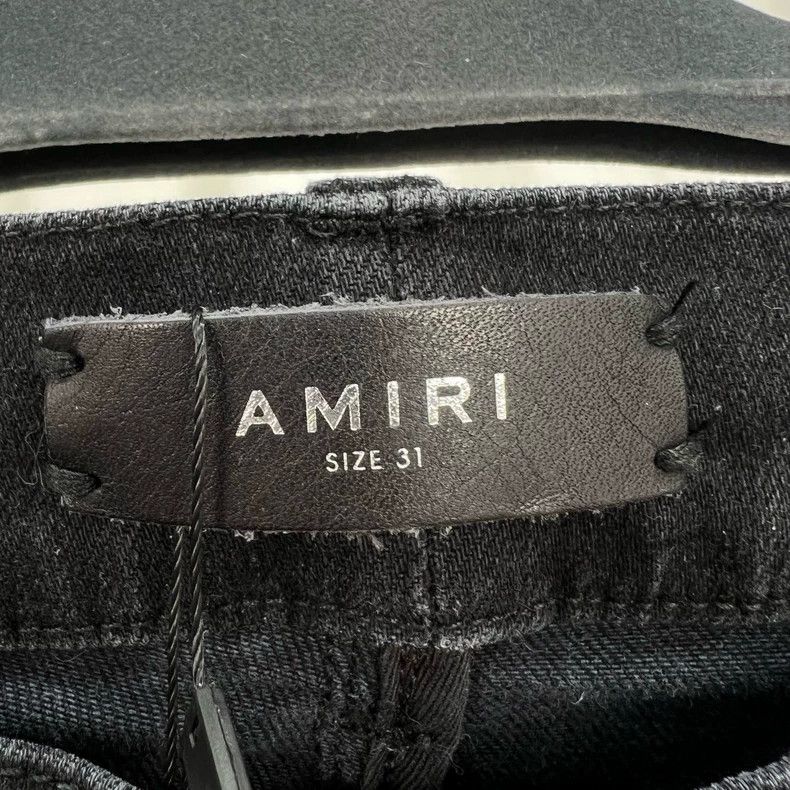 Amiri Amiri cut floral patchwork destruction jeans Size US 31 - 7 Thumbnail