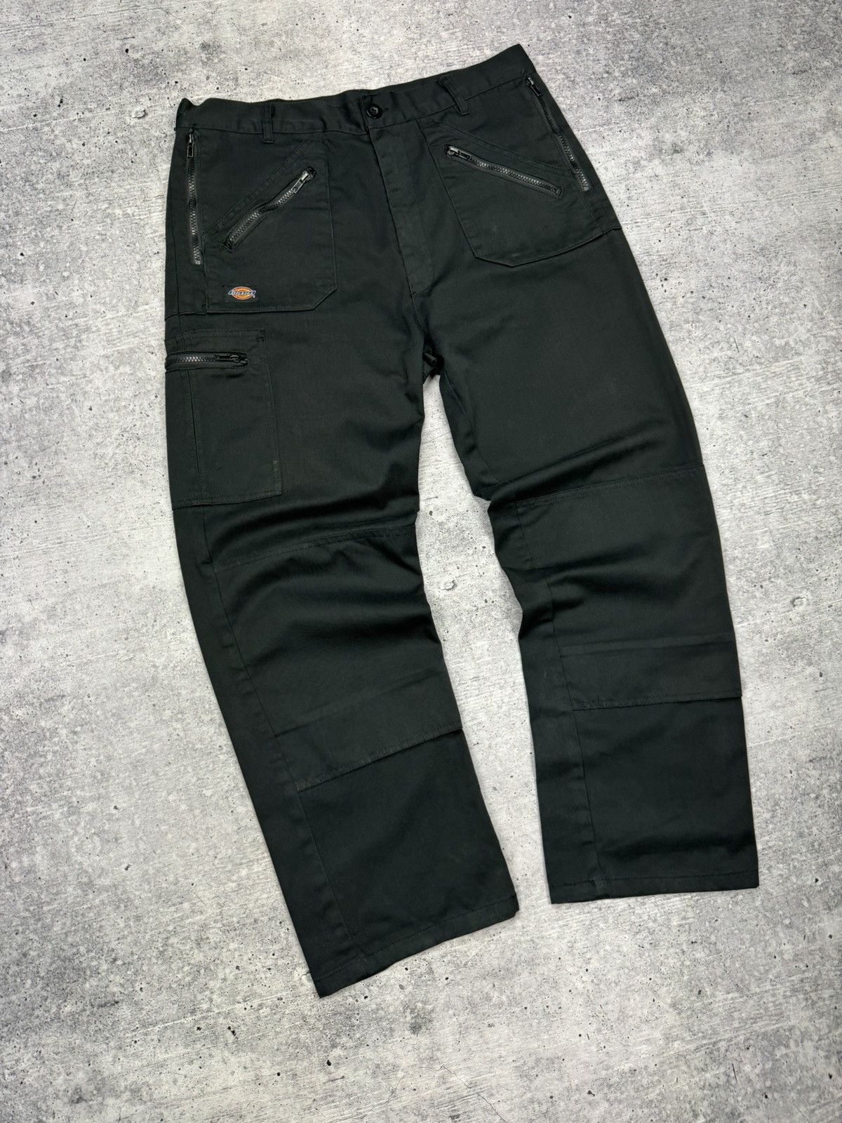 Dickies × Vintage Vintage Dickies 90s Y2K Black Workwear Zipper Pants Trousers Size US 34 / EU 50 - 2 Thumbnail