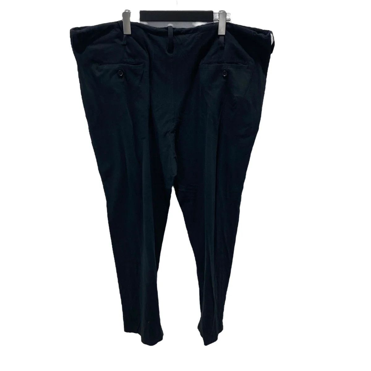 Yohji Yamamoto Yohji Yamamoto pour homme //cotton black easy pants Size US 44 / EU 60 - 2 Thumbnail