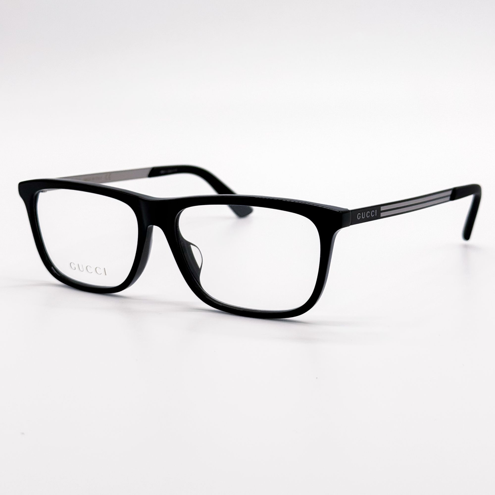 Gucci NEW GG0696OA 001 GUCCI EYEGLASSES SQUARE DARK HAVANA EYEWEAR Size ONE SIZE - 3 Thumbnail
