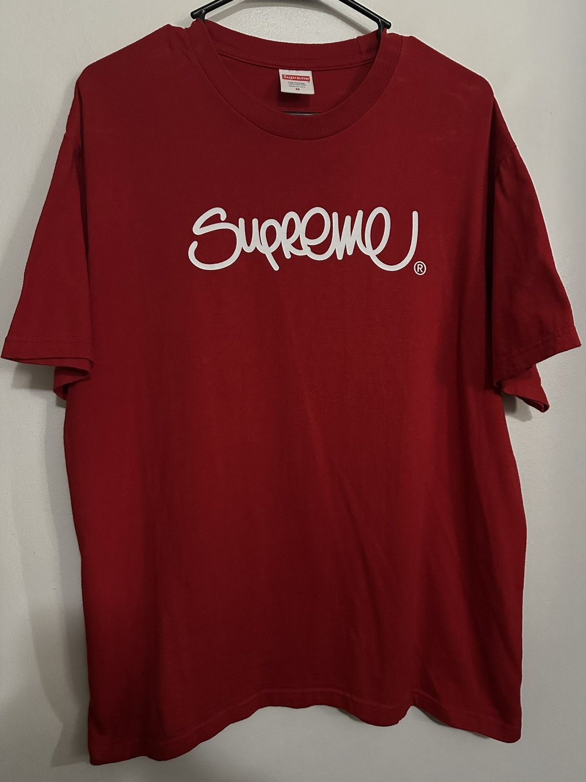 Supreme Supreme Handstyle Tee Size US M / EU 48-50 / 2 - 1 Thumbnail