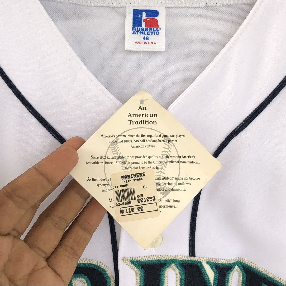 Vintage VINTAGE 1994 MARINERS RUSSELL JERSEY 19 DIAMOND COLLECTION Size US XL / EU 56 / 4 - 6 Thumbnail