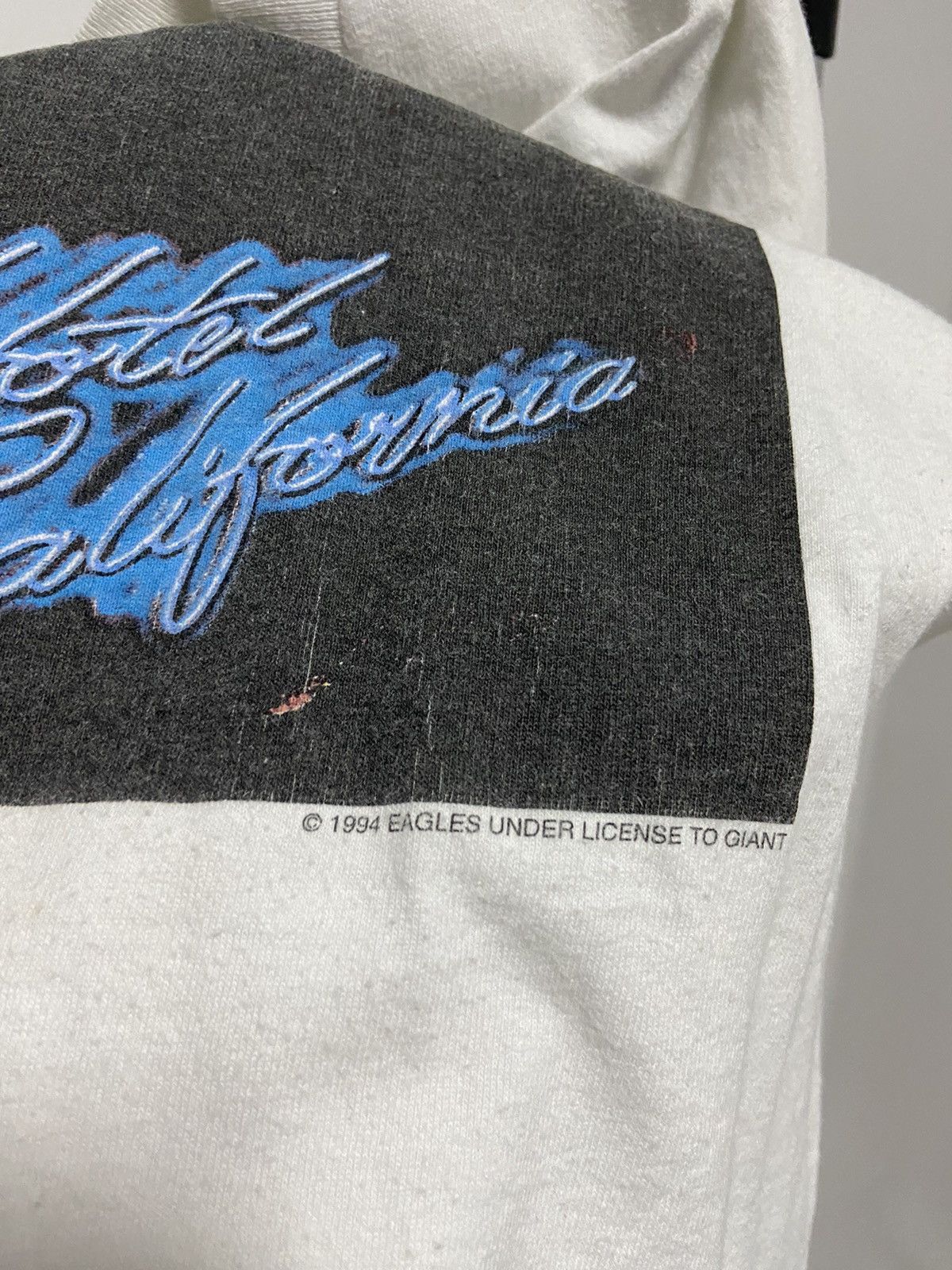 Giant Vintage 1994 The Eagles Hotel California Hell freezes tee Size US L / EU 52-54 / 3 - 5 Thumbnail