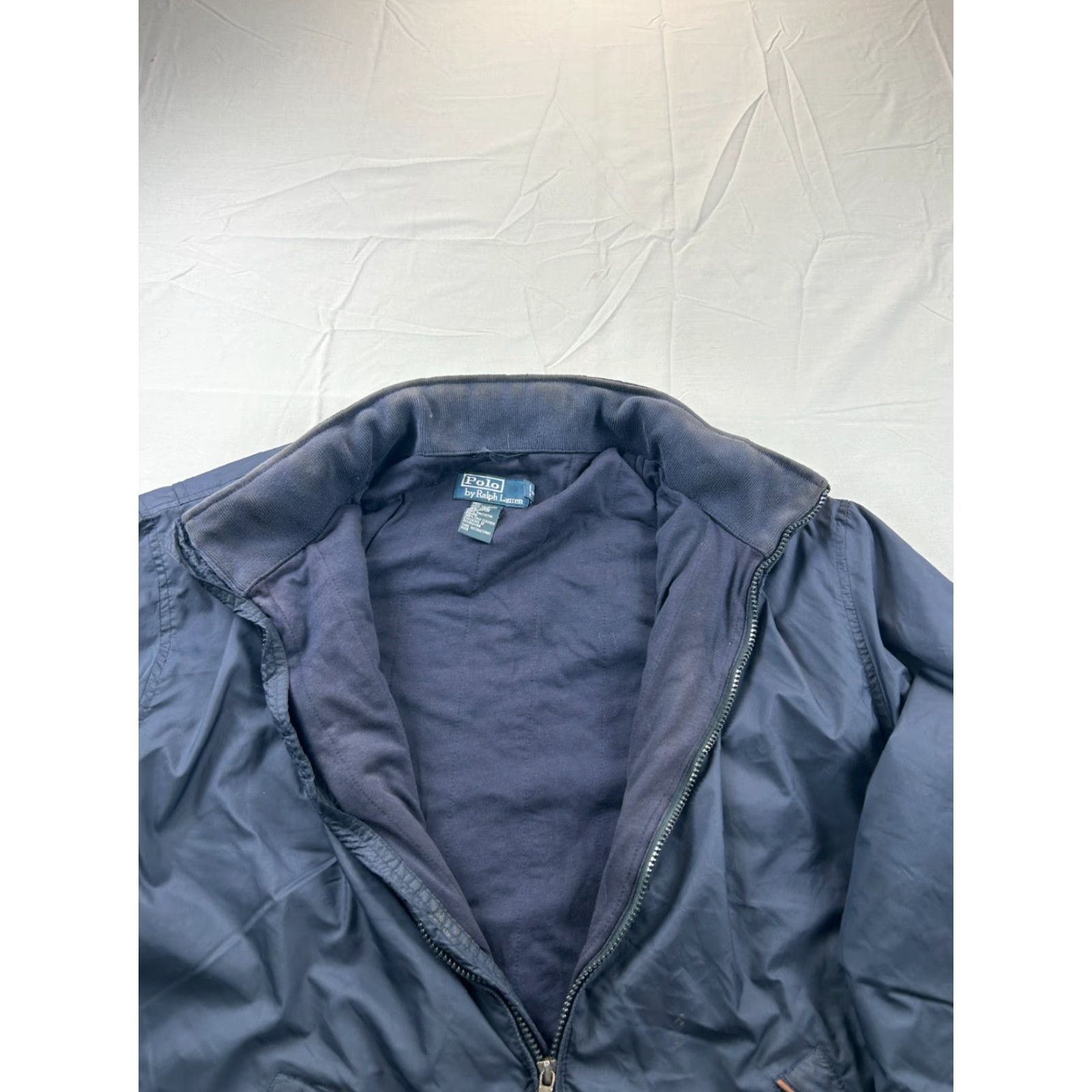 Polo Ralph Lauren Polo Ralph Lauren Softshell Jacket XL Zip Up Packable Windbreaker Navy Blue Polo Ralph Lauren Size US XL / EU 56 / 4 - 7 Thumbnail