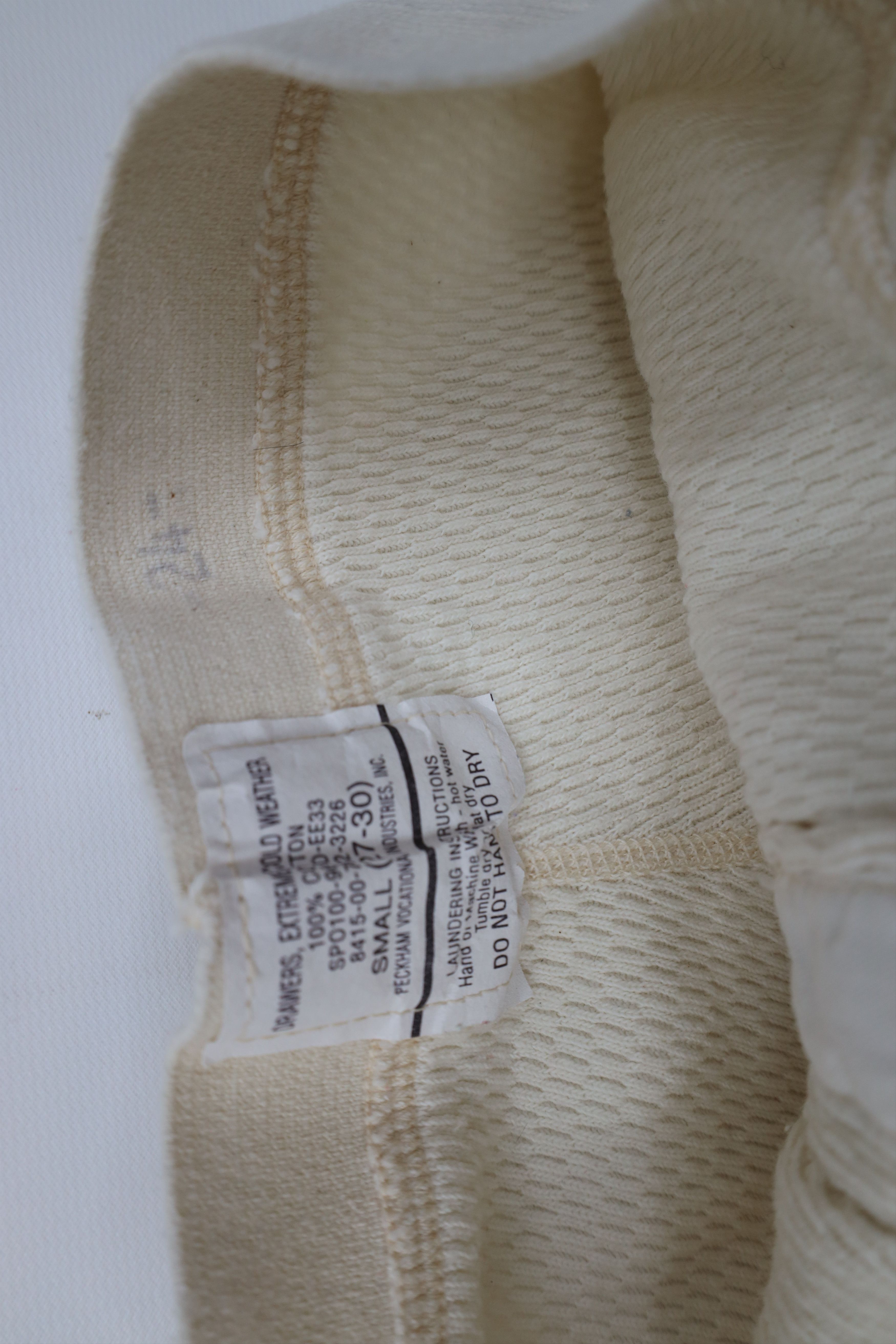 Vintage Vintage 90s USGI Cold Weather Thermal Waffle Knit Pants USA Size US 32 / EU 48 - 7 Thumbnail