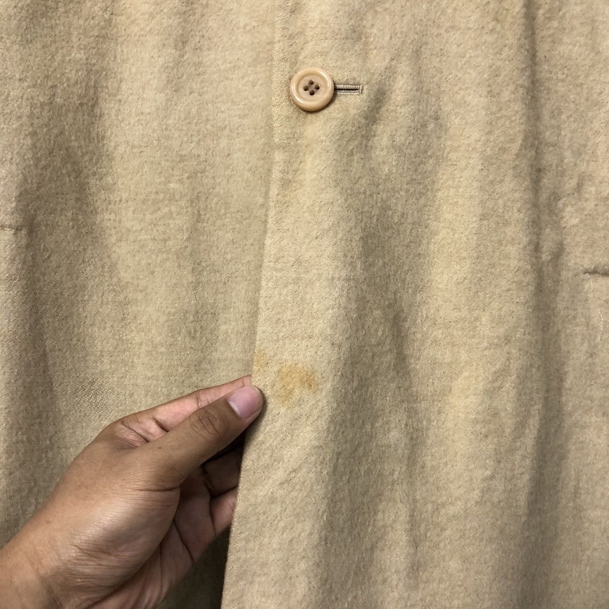 Japanese Brand × Y's × Yohji Yamamoto Vintage Ined By Yohji Yamamoto Button Ups Long Coat Size US S / EU 44-46 / 1 - 5 Thumbnail