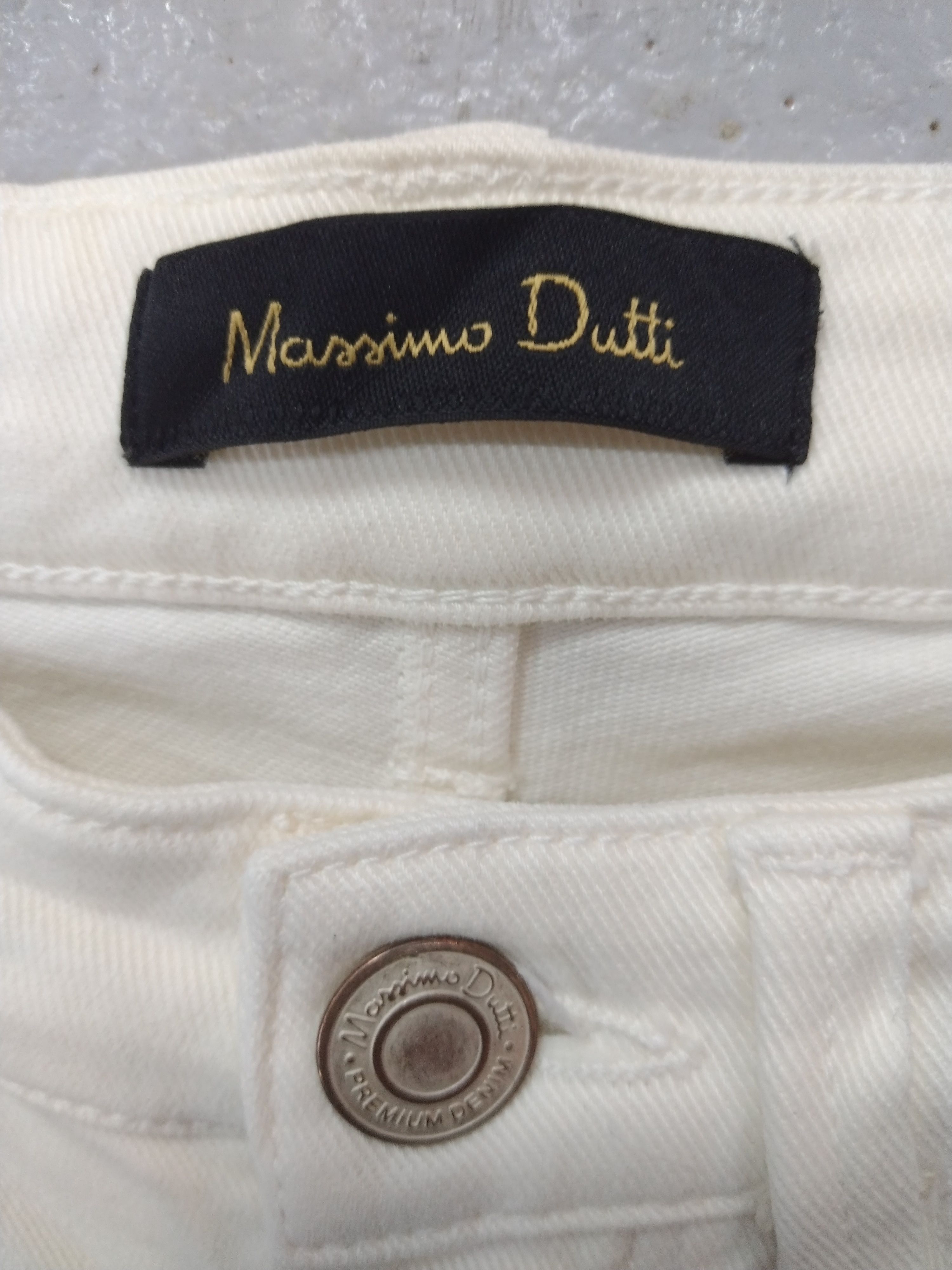 Massimo Dutti × Mossimo Flared boot cut mossimo dutti stretchable jeans denim Size 27" / US 4 / IT 40 - 8 Thumbnail