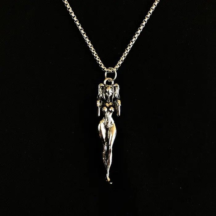 Jewelry Punk Necklace Gothic Chain Size ONE SIZE - 2 Thumbnail