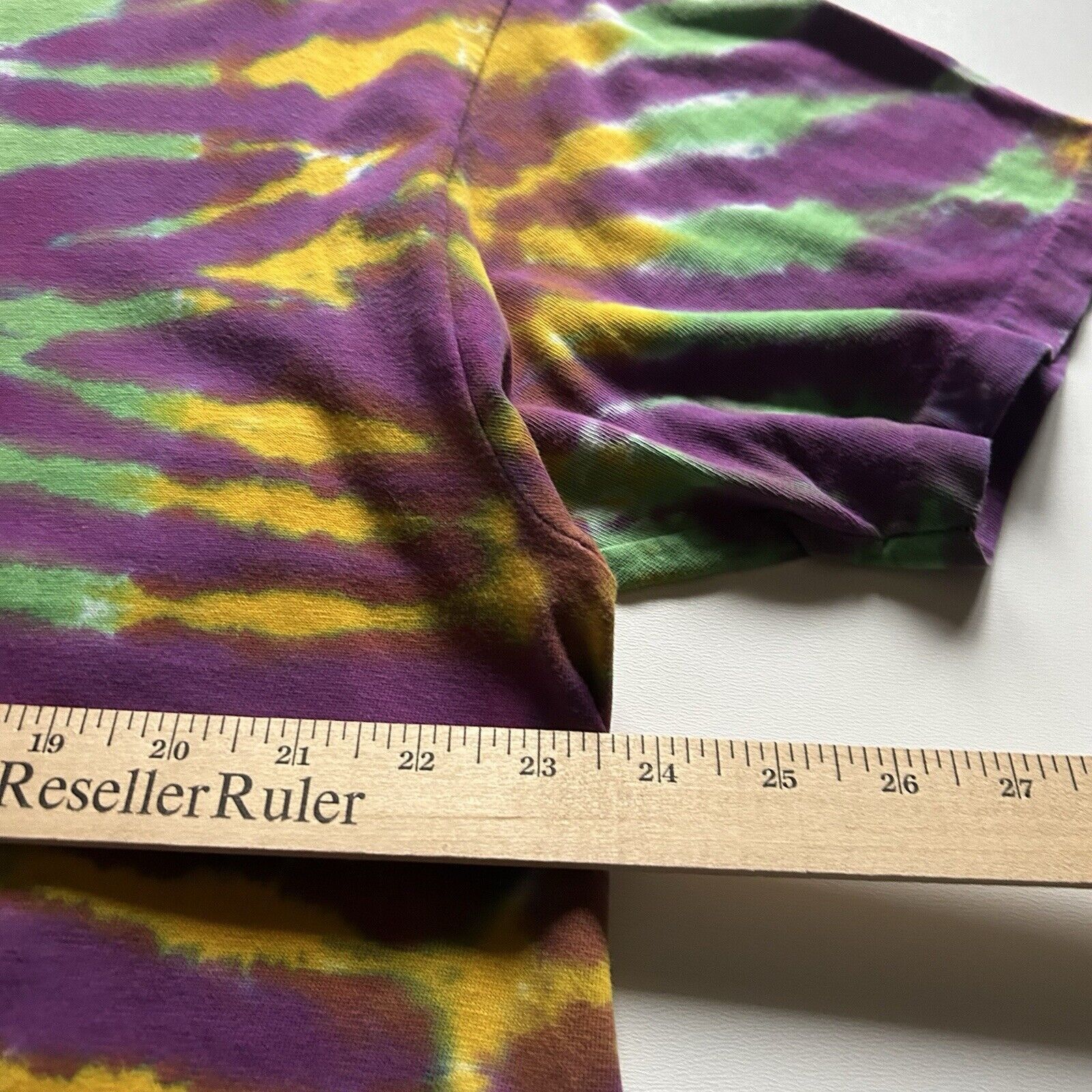 Vintage Vintage 90s Tie Dye Spiral Patterned Hippie T Shirt XL Rare Size US XL / EU 56 / 4 - 7 Thumbnail