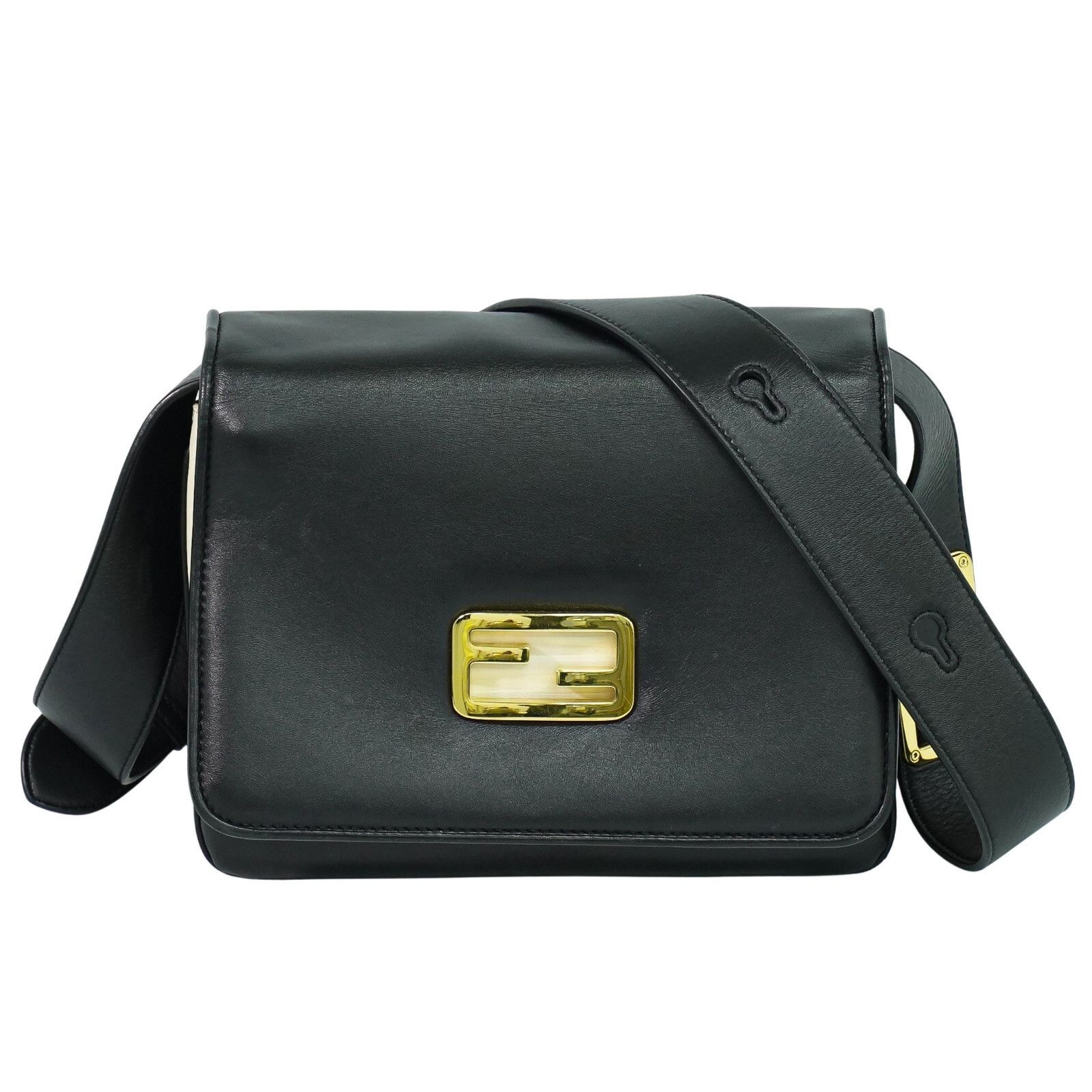 Fendi Fendi ID Shoulder Bag Leather Size ONE SIZE - 1 Thumbnail