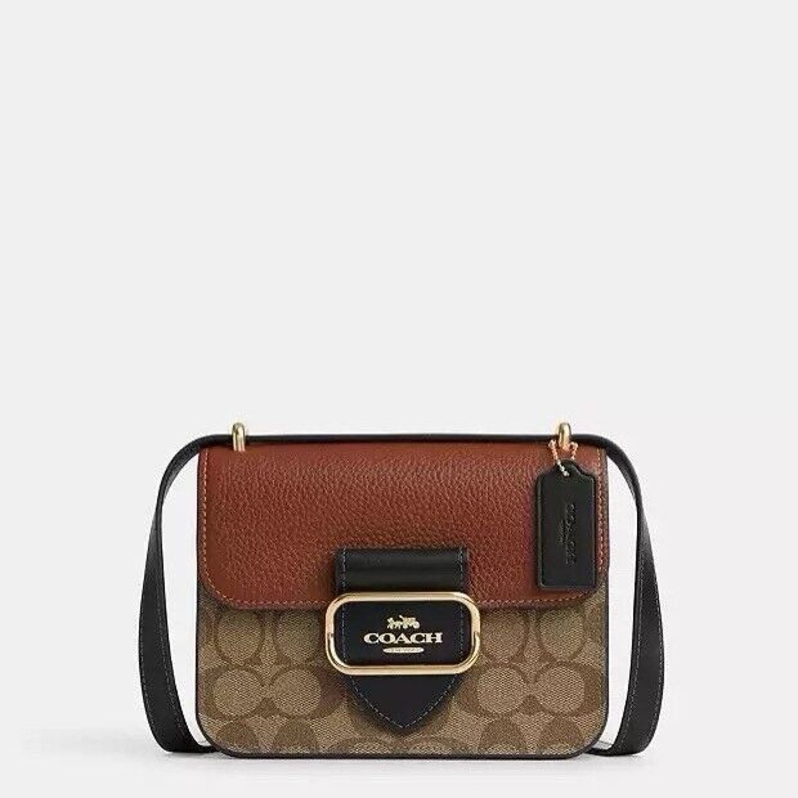 Coach NWT Coach CL462 Colorblock Morgan Square Small Crossbody Size ONE SIZE - 1 Thumbnail