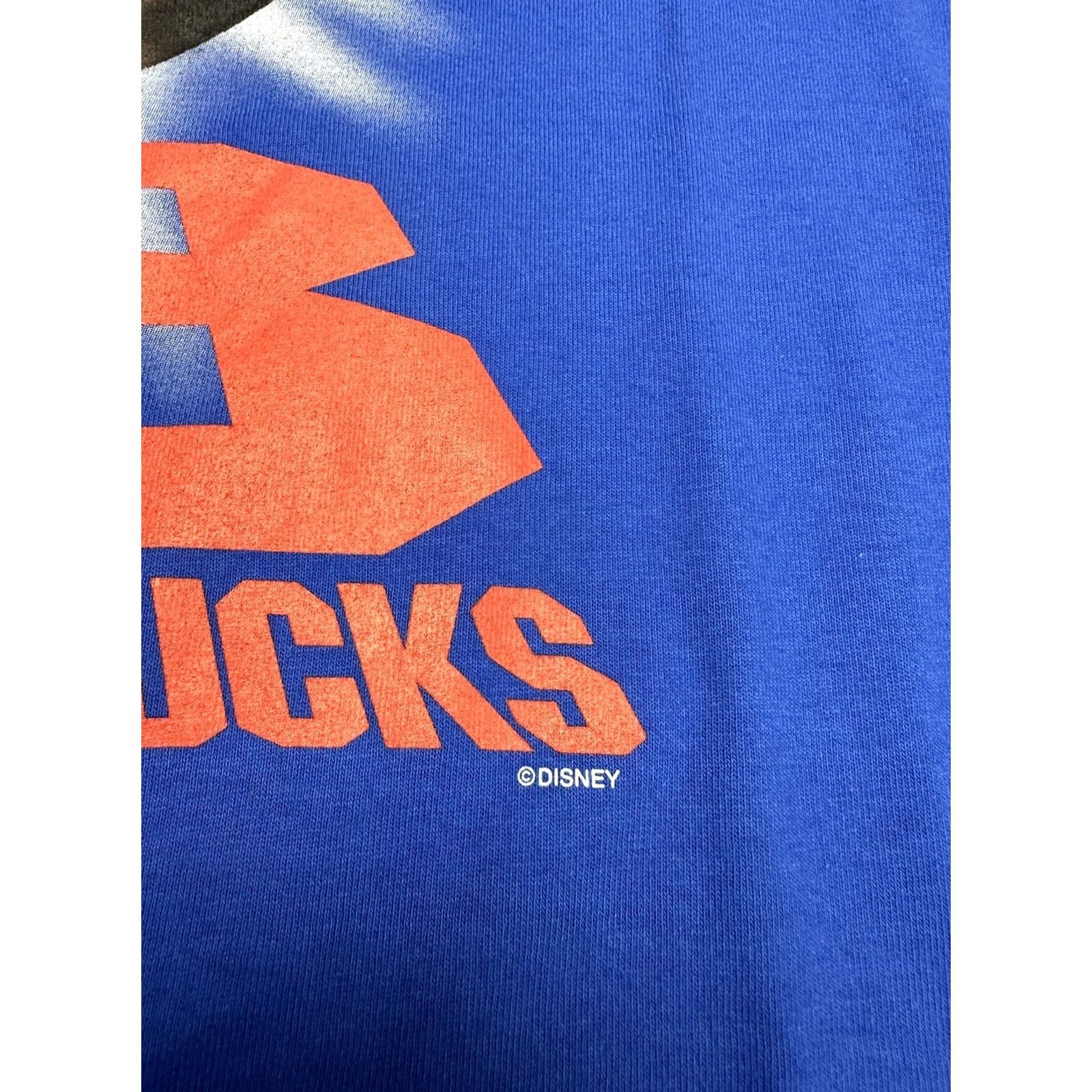 Fruit Of The Loom Vintage The Mighty Ducks D3 Disney Movie Promo 1996 Tee Large Blue Rare Hockey Size US L / EU 52-54 / 3 - 4 Thumbnail