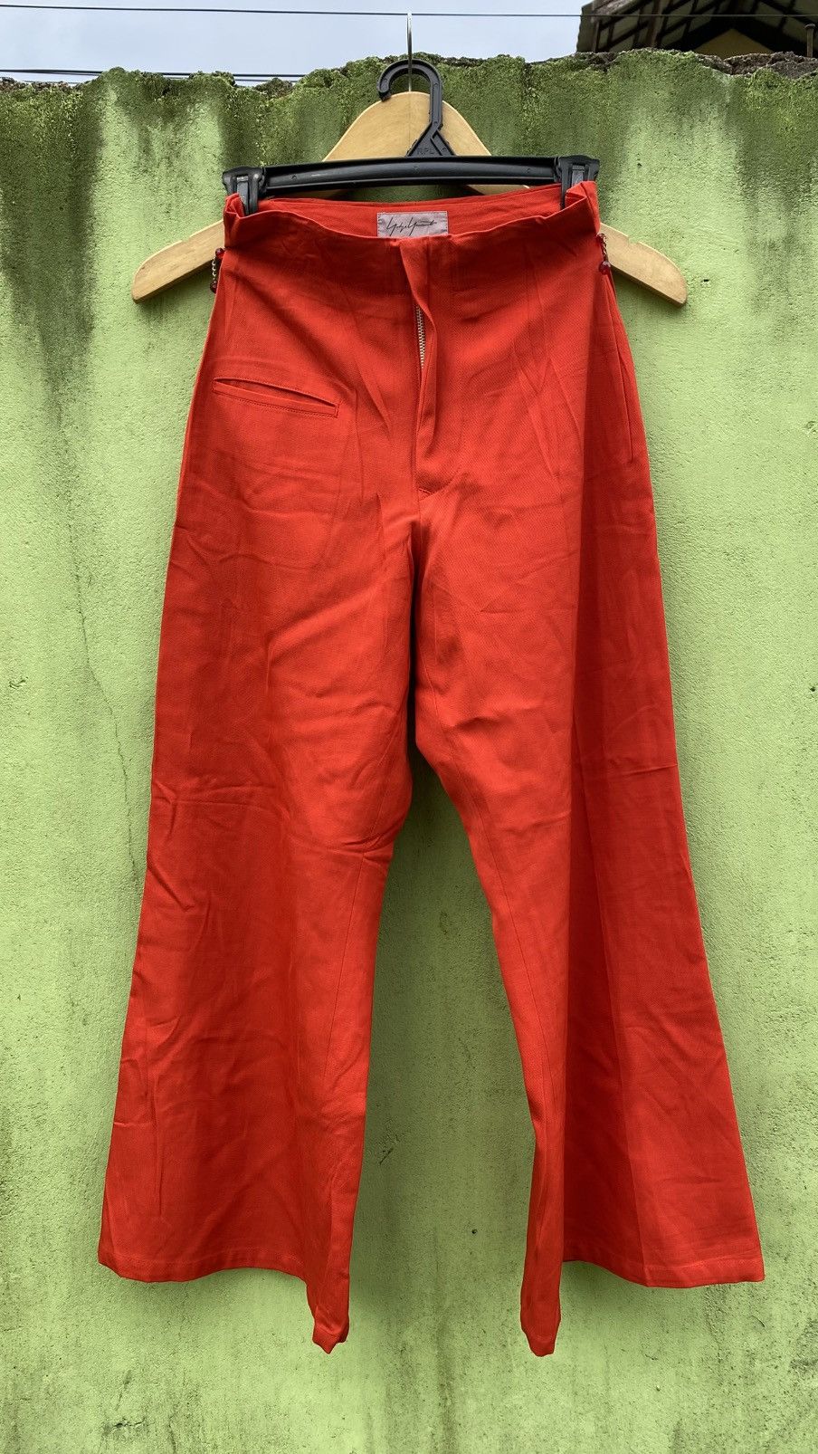 Yohji Yamamoto Yohji Yamamoto Red Pants Runaway Archive Japanese Luxury Size 22" - 1 Thumbnail