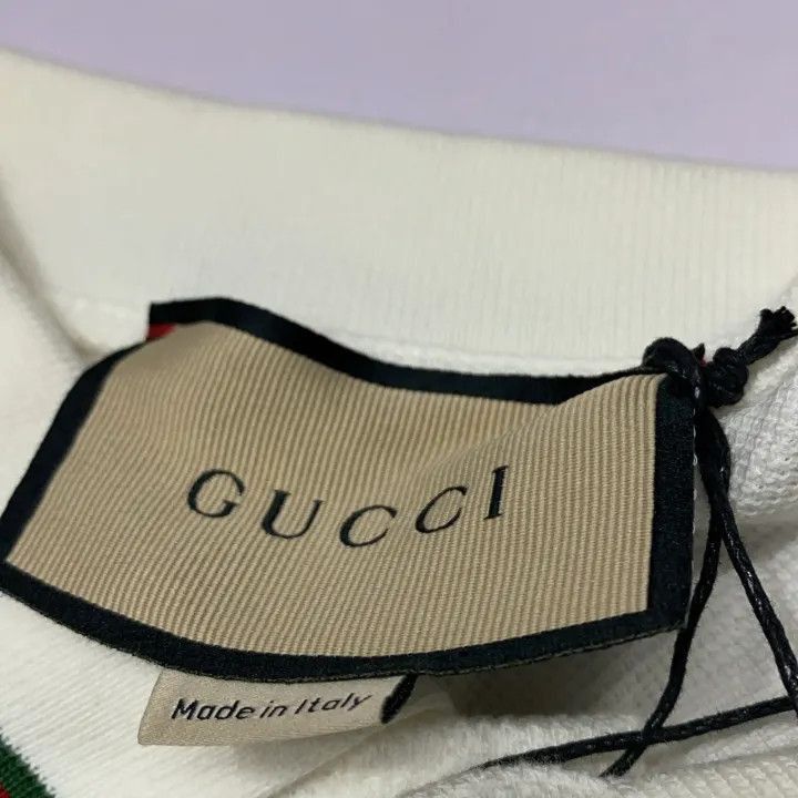 Gucci Gucci Colorful Cropped Short Sleeve Polo Shirt-2507 Size S / US 4 / IT 40 - 2 Thumbnail