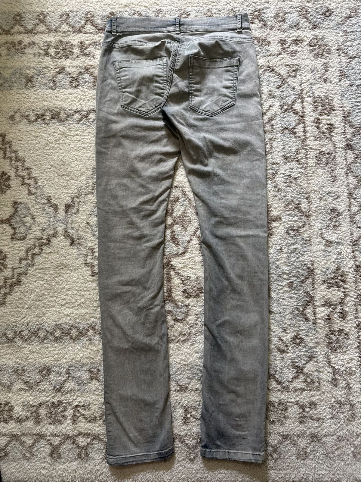 Rick Owens FW13 Rick Owens Detroit Cut Mineral Dust Denim Size US 30 / EU 46 - 2 Thumbnail