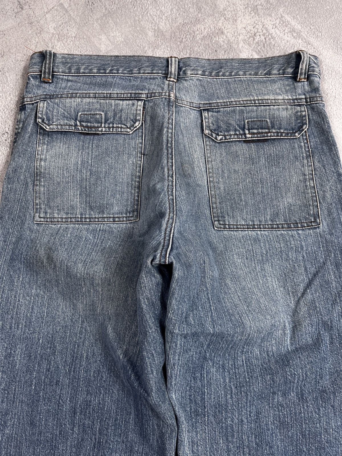 Vintage Vintage 90s 3/4 denim shorts jorts faded rap style size M Size US 32 / EU 48 - 7 Thumbnail