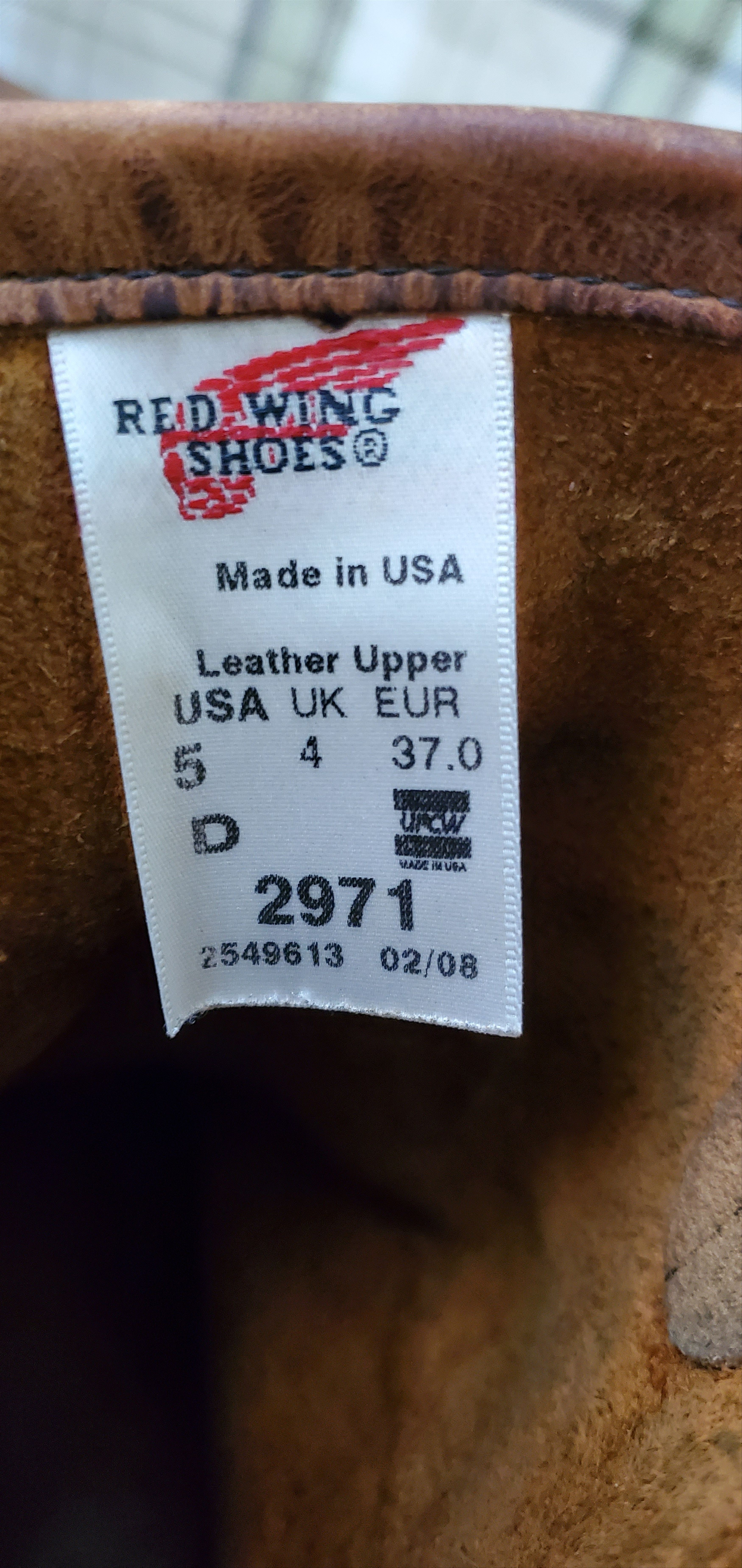 Red Wing RED WING 2971 Leather Engineer Boots Size US 5 / EU 37 - 8 Thumbnail