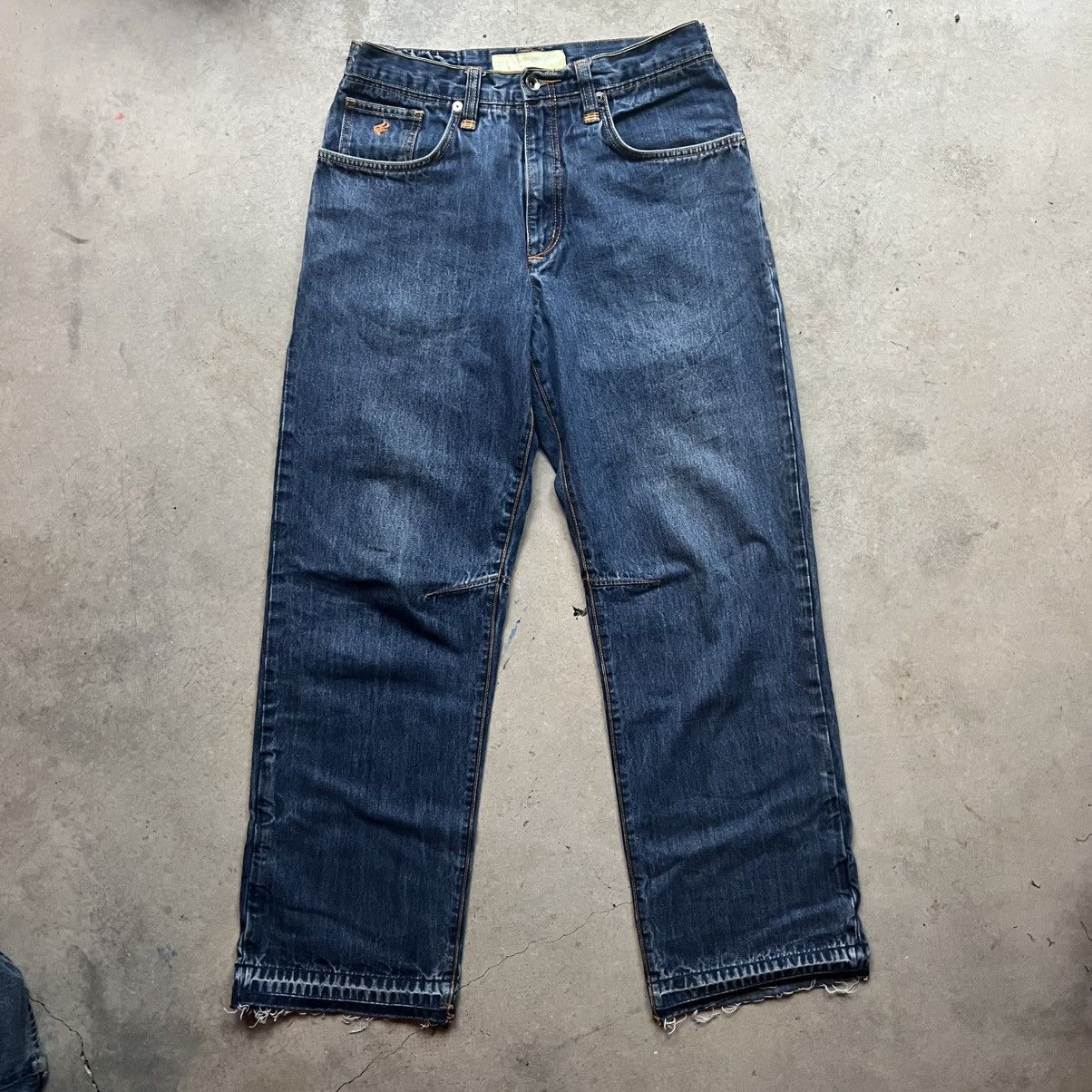 Rocawear Baggy embroidered pocket jeans Size US 31 - 2 Thumbnail