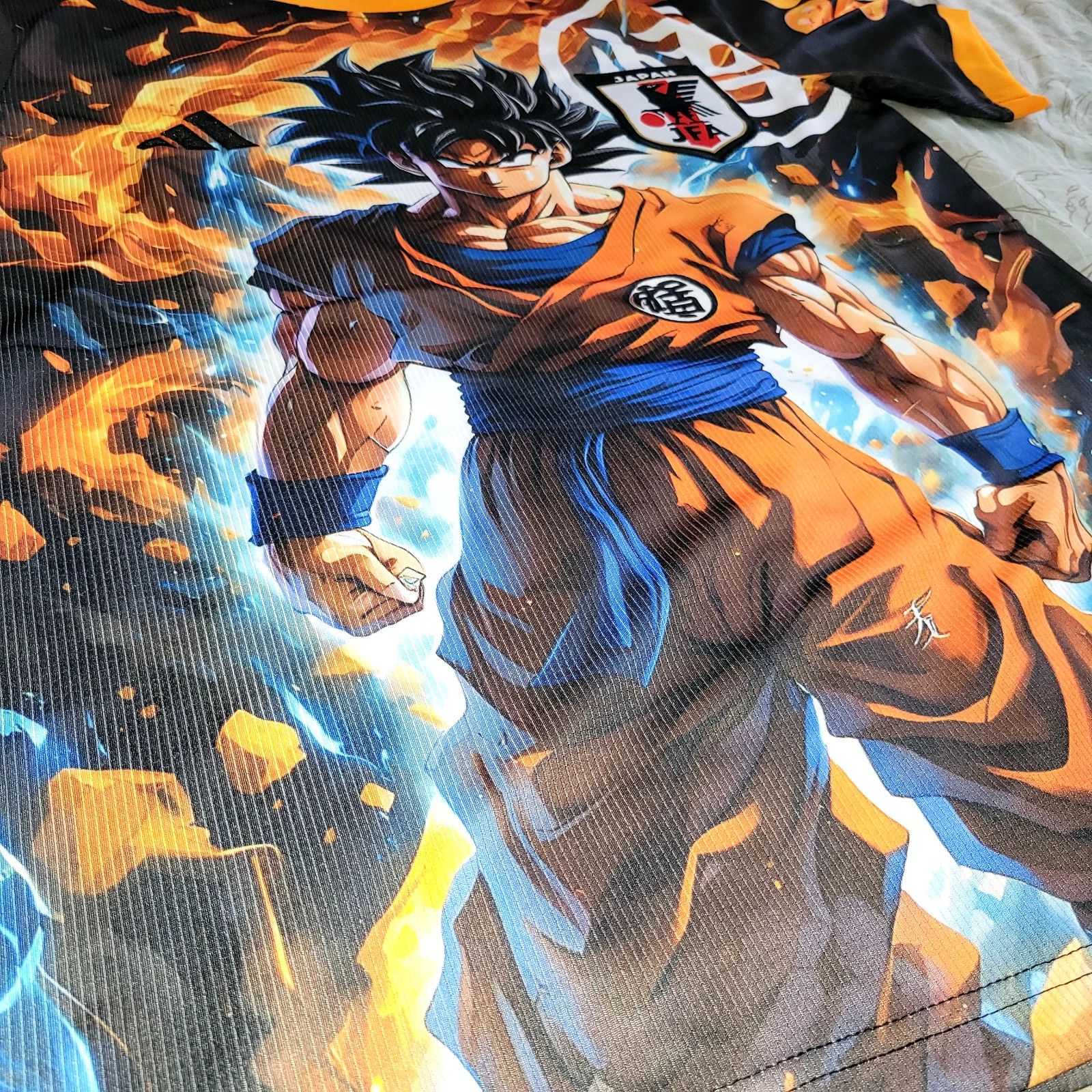 Other Japan Soccer Jersey Dragon Ball Gogeta Edition Size US L / EU 52-54 / 3 - 5 Thumbnail