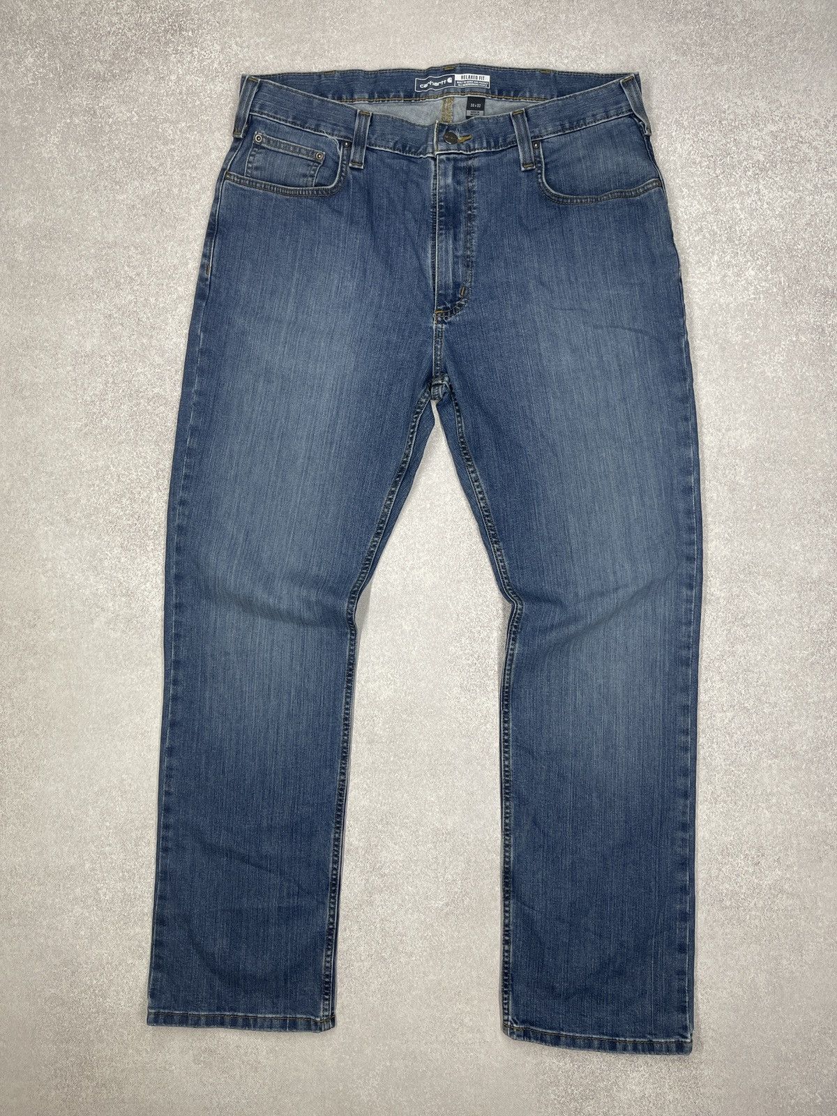 Carhartt Vintage Carhartt WIP Rugged Flex Relaxed Fit Denim Jeans Size US 36 / EU 52 - 6 Thumbnail