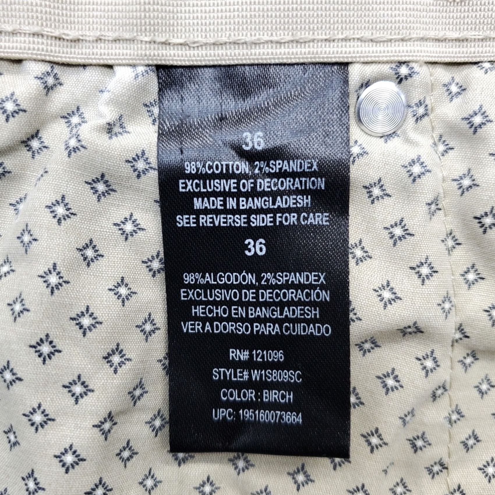 Weatherproof Weatherproof Mens Cargo Shorts 36 Tan Comfort Stretch Hiking Waistband Casual Outdoor Size US 36 / EU 52 - 7 Thumbnail