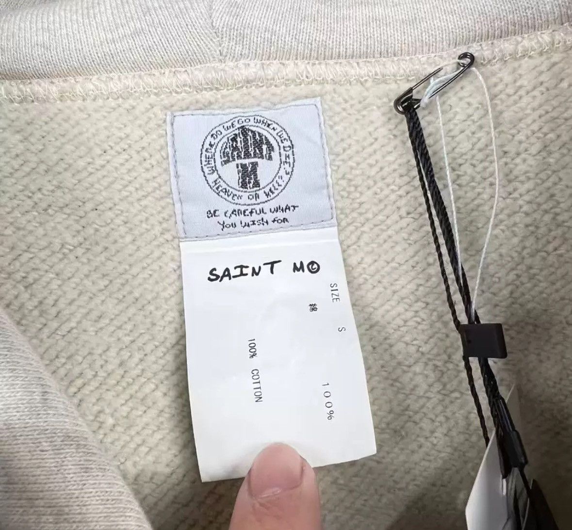 Saint Michael Saint Michael's Eye of God vintage printed hoodie Size US S / EU 44-46 / 1 - 5 Thumbnail