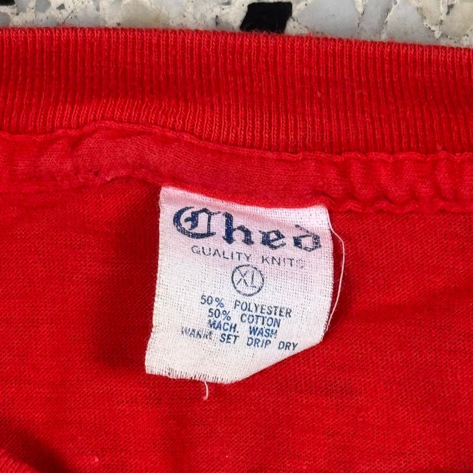 Vintage VINTAGE 70S 1977 FIRE SALE SINGLE STITCH PROMO TEE: Size US XL / EU 56 / 4 - 3 Thumbnail
