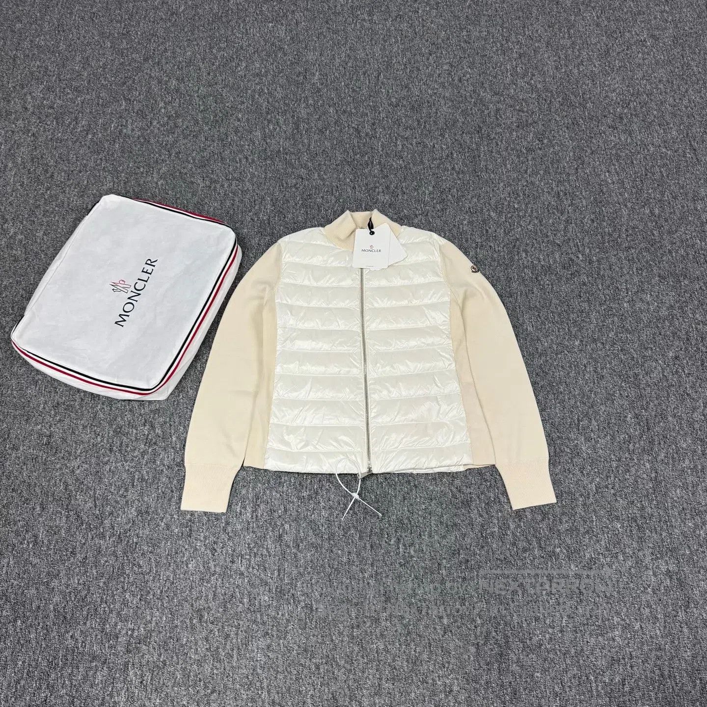 Moncler Moncler Cardigan knit patchwork down jacket coat| Size US S / EU 44-46 / 1 - 1 Thumbnail