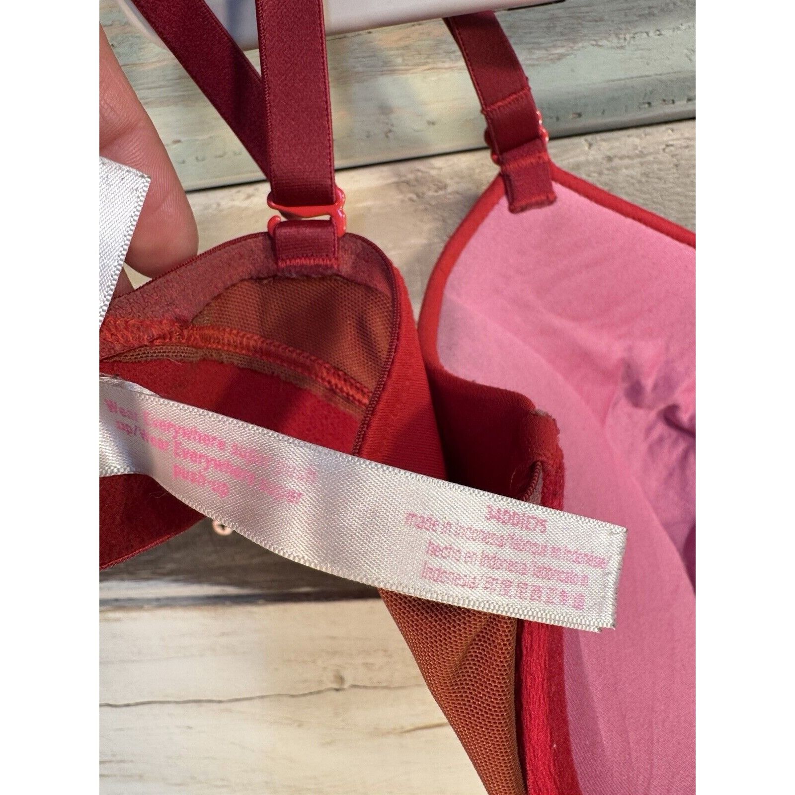 Victoria's Secret Victoria's Secret PINK Wear Everywhere SUPER Push-Up Bra 34D Size ONE SIZE - 5 Thumbnail