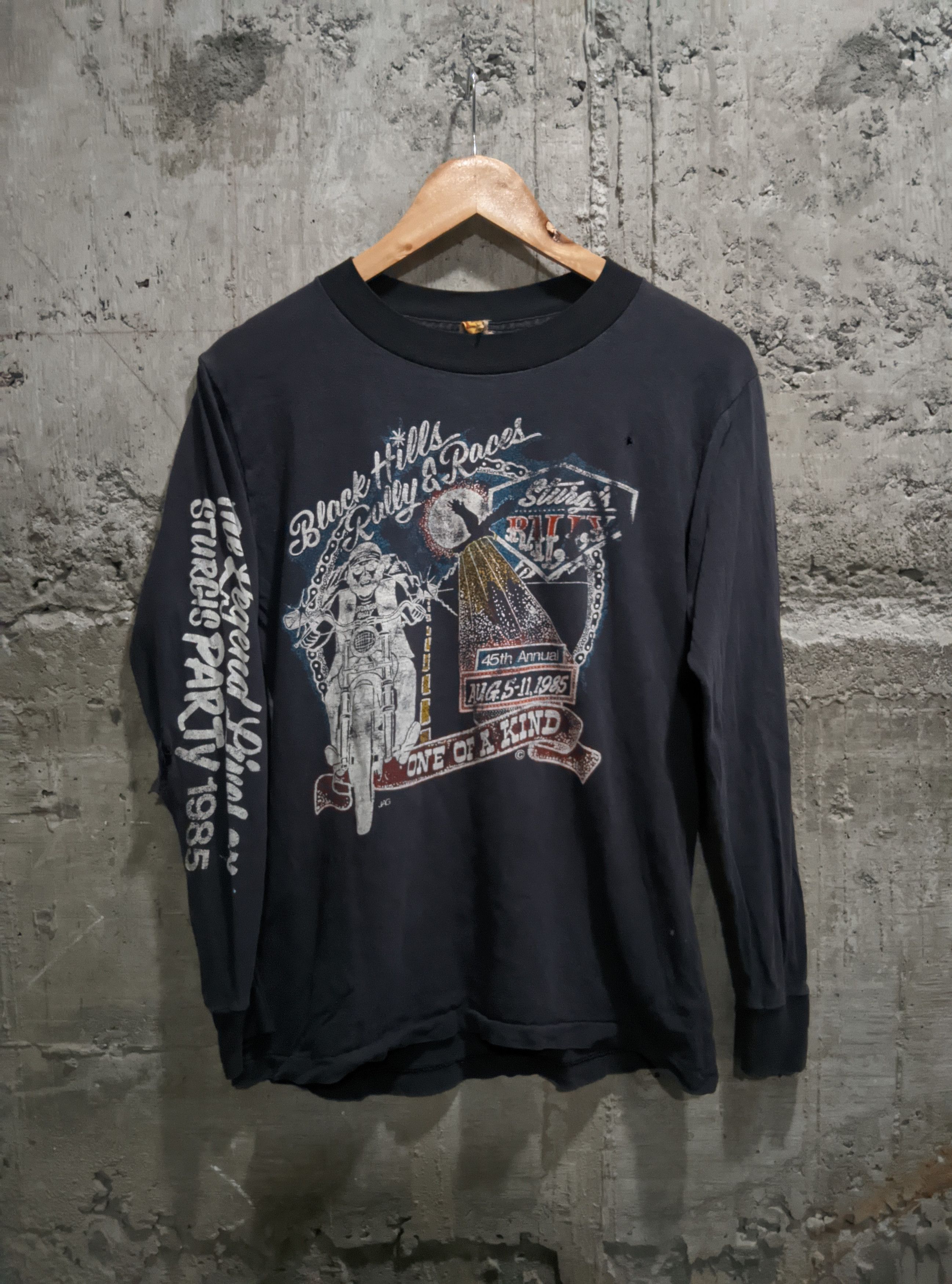 Vintage Vintage 1985 sturgis sun fade distressed erd wcc Size US S / EU 44-46 / 1 - 1 Thumbnail