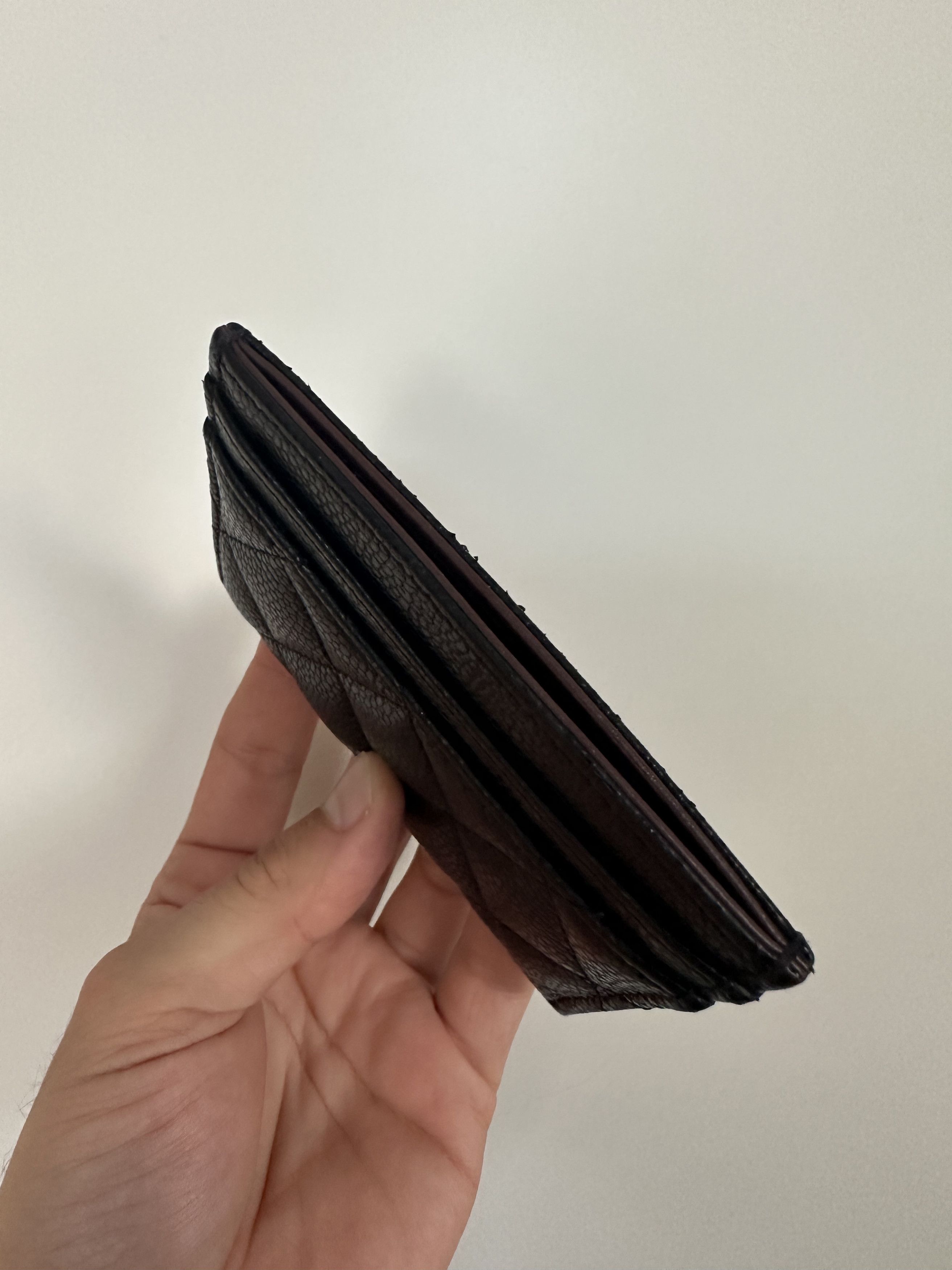 Chanel Chanel Black Quilted Caviar Card Case Size ONE SIZE - 8 Thumbnail
