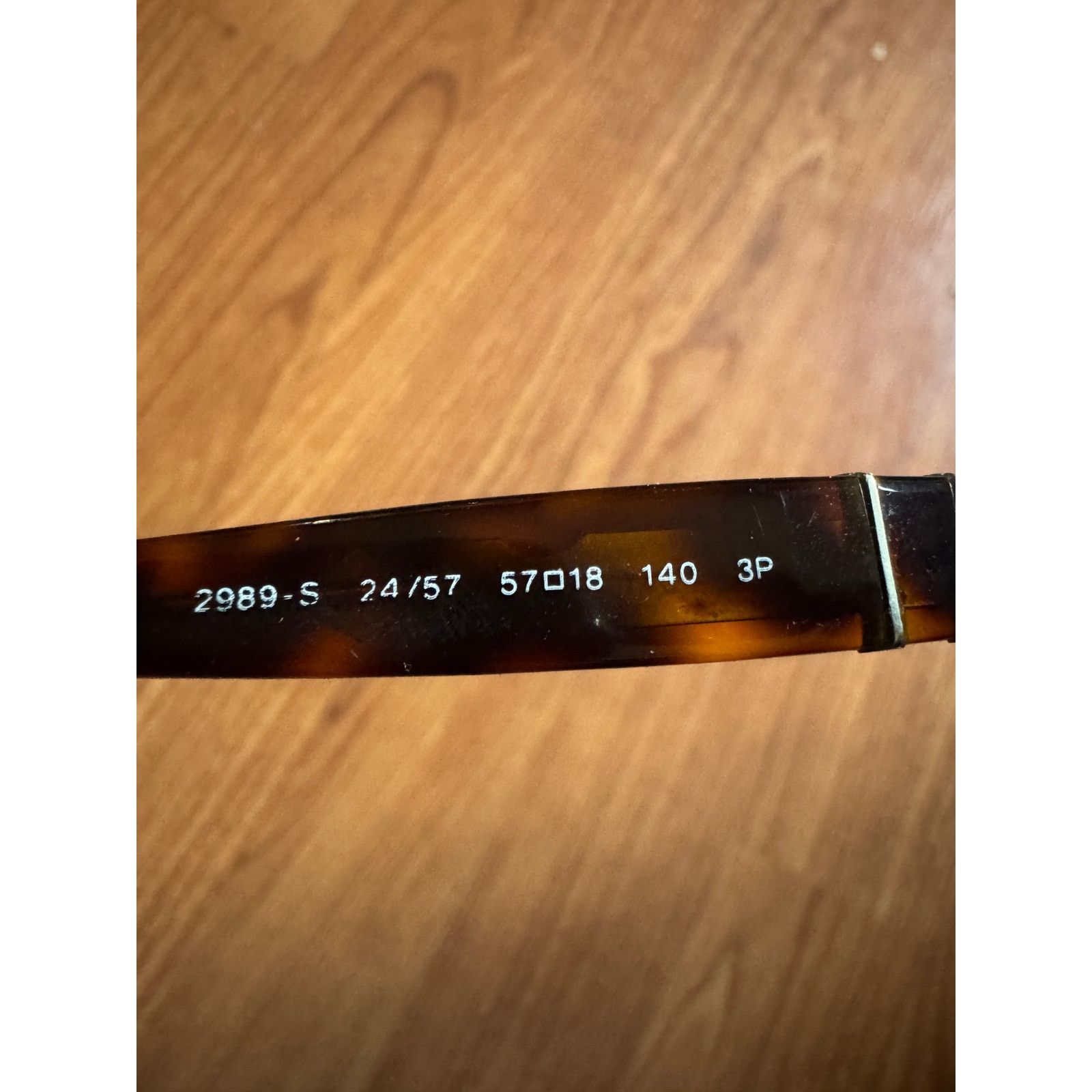 Ralph Lauren Persol Handmade Italy Polarized 2989S 57/18 24/57 Sunglasses Size ONE SIZE - 4 Thumbnail