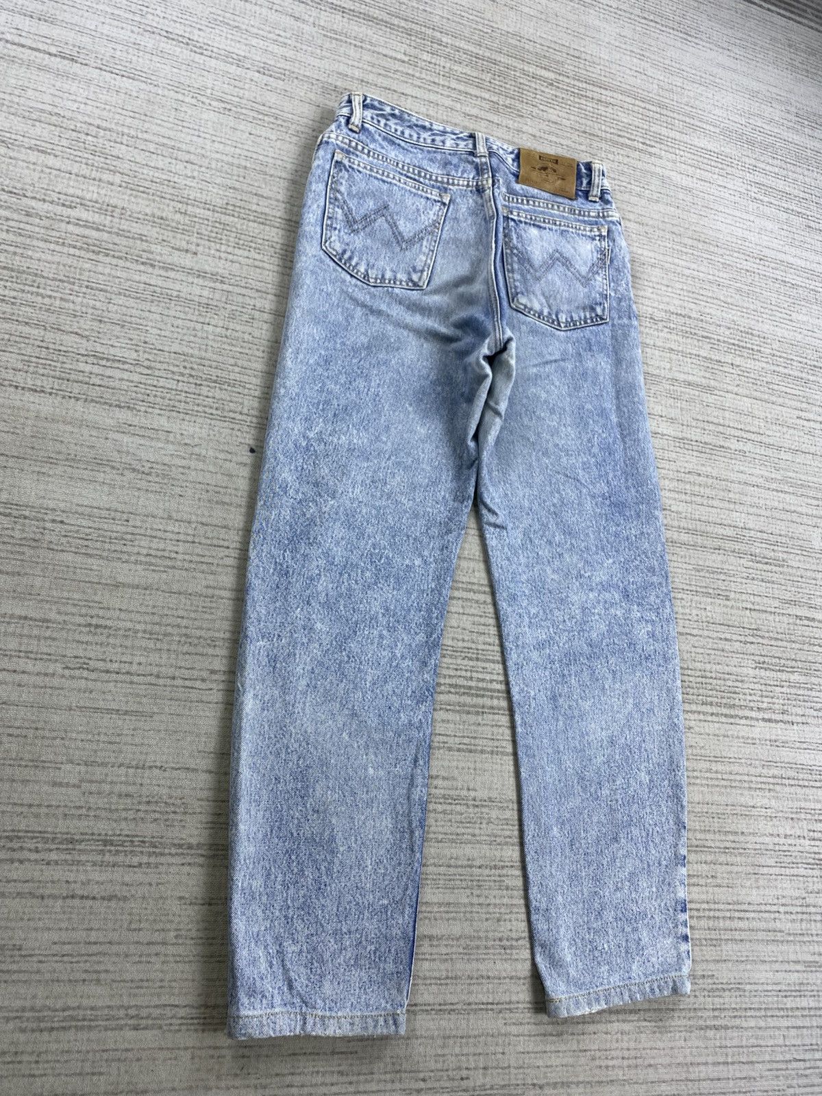 Edwin × Japanese Brand × Vintage Vintage 90s Edwin Japan Wash Blue Denim Jeans Size US 27 - 5 Thumbnail