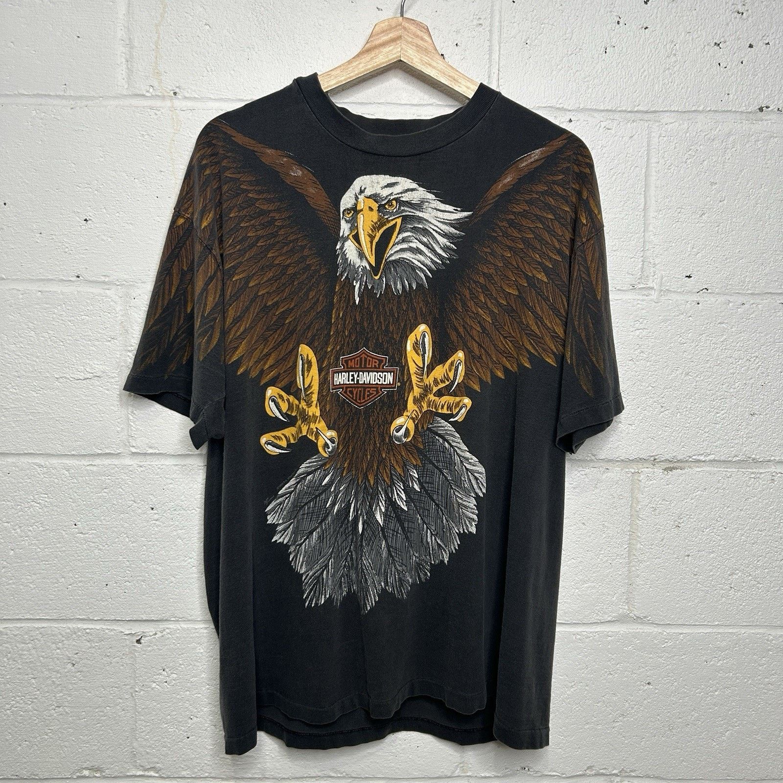 Harley Davidson Vintage Harley Davidson Screaming Eagle AOP Size US XL / EU 56 / 4 - 1 Thumbnail