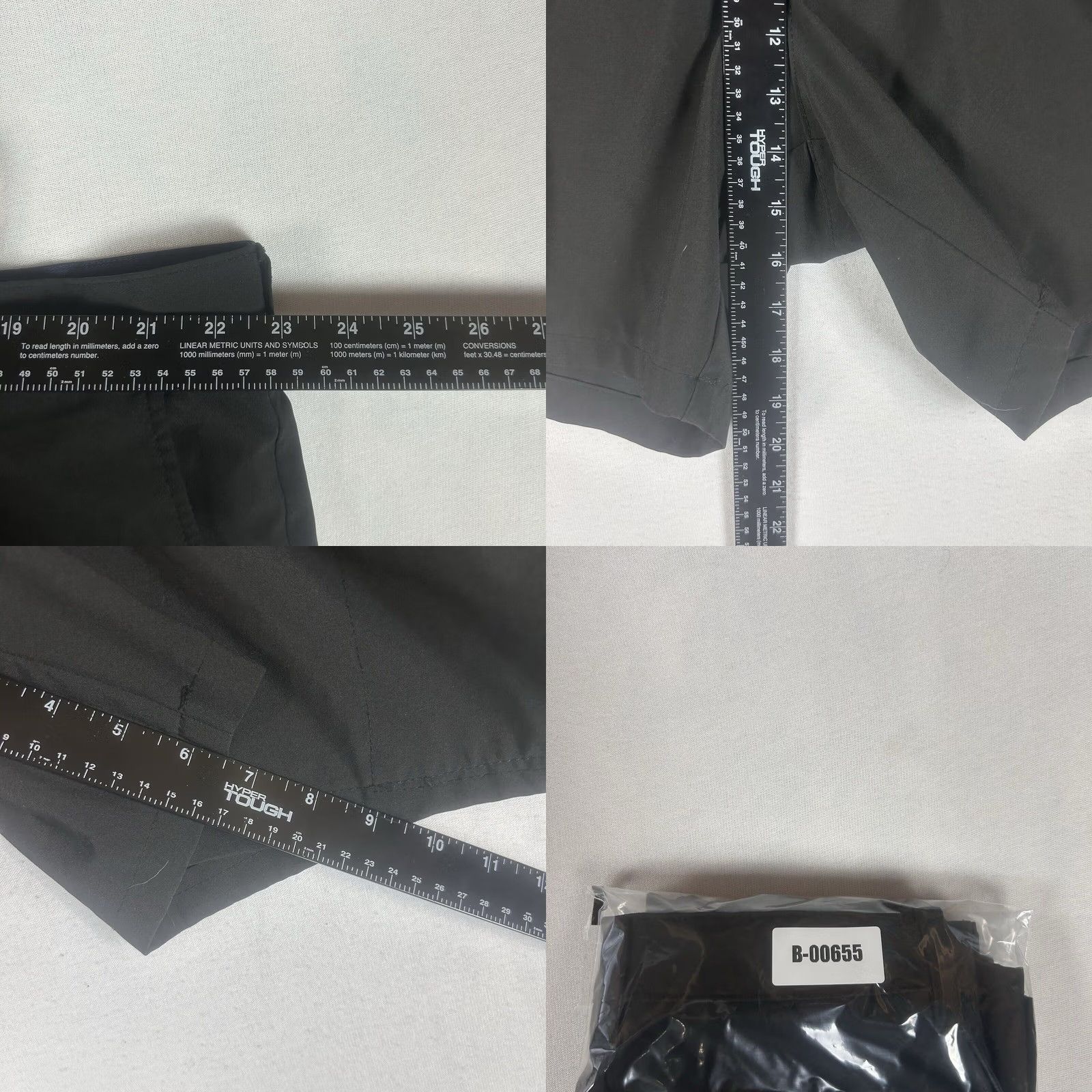 Izod Izod Golf Shorts Mens 44 Black Chino Straight Knit Lightweight Pocket Slit Front Flat Front Belt Loops 6in Inseam Casual Size US 44 / EU 60 - 8 Thumbnail