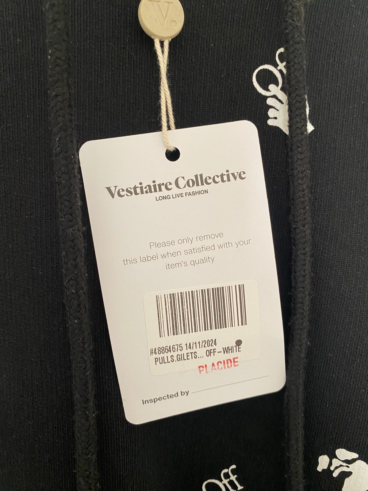 Off-White Off-White All Over Logo Black Hoodie Size Medium Size US M / EU 48-50 / 2 - 6 Thumbnail