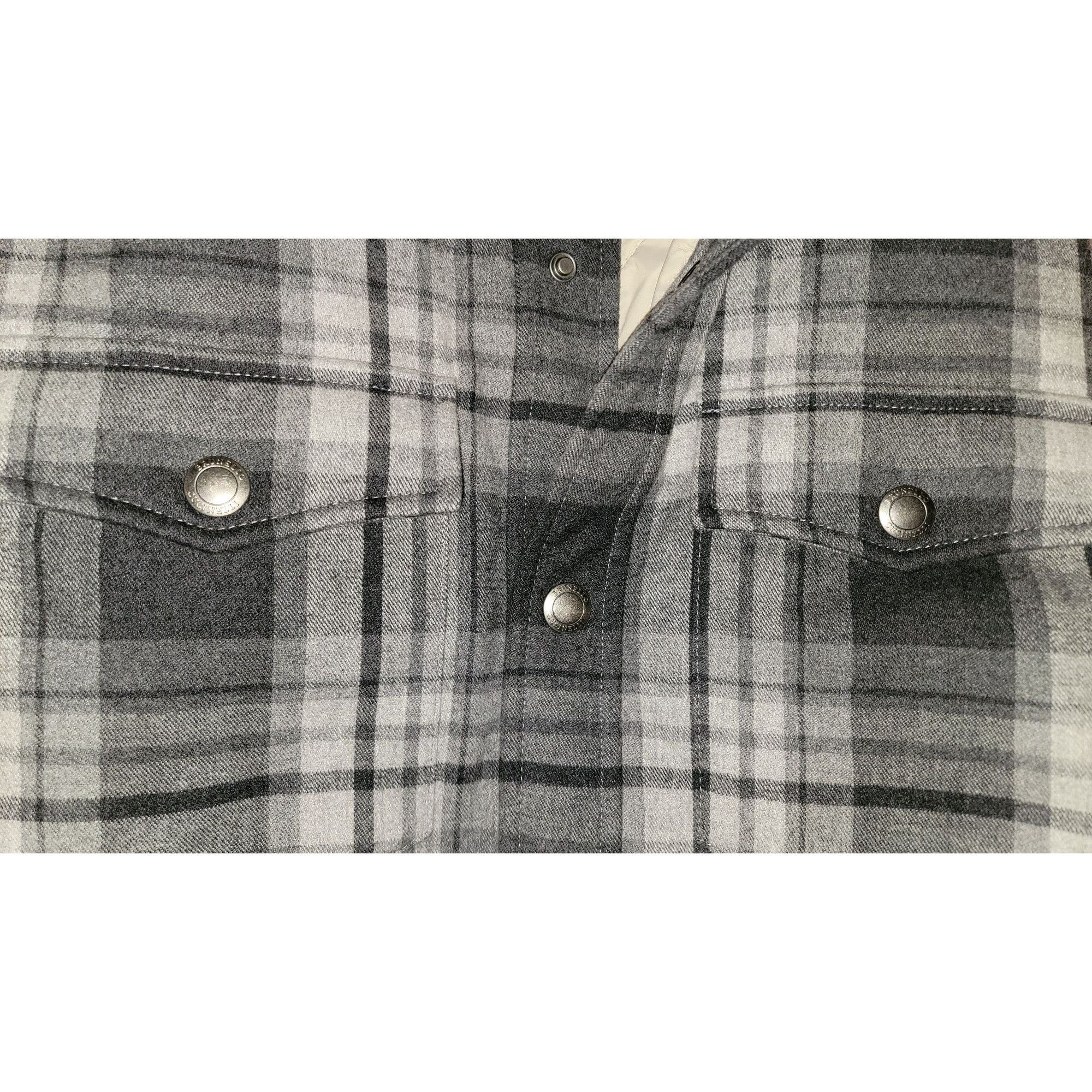 Brunello Cucinelli plaid-check padded jacket - Men's Size 50