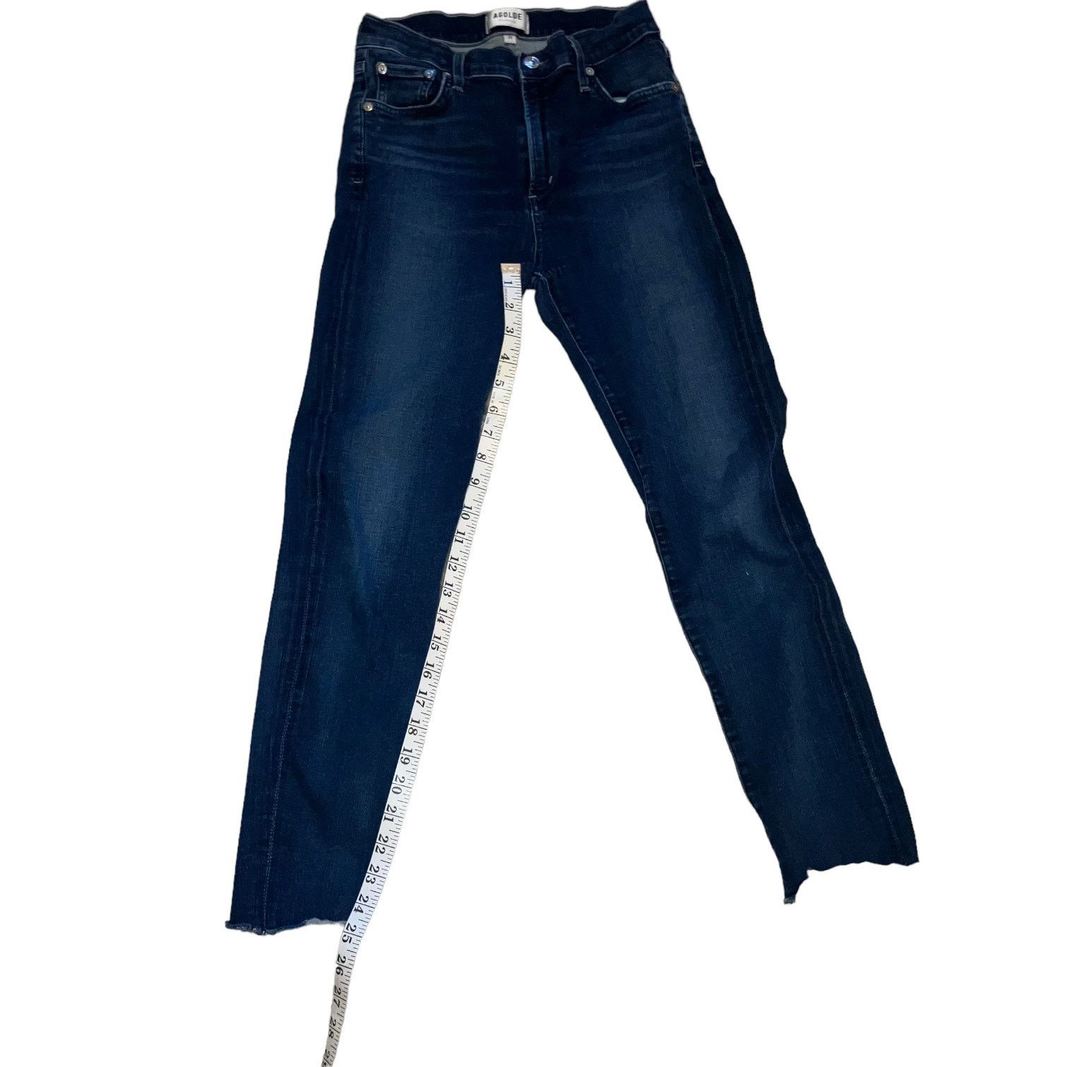 Agolde Sophie Cropped Medium Wash high rise Jean-28