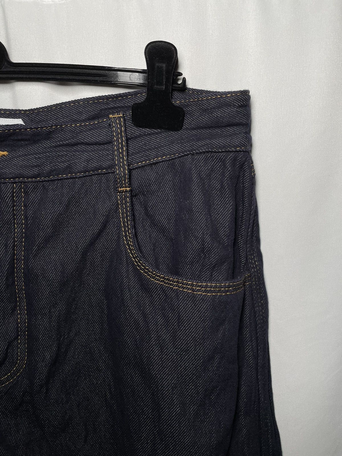 Bottega Veneta Bottega Veneta Indigo Crinkled Denim Jeans Size US 36 / EU 52 - 7 Thumbnail