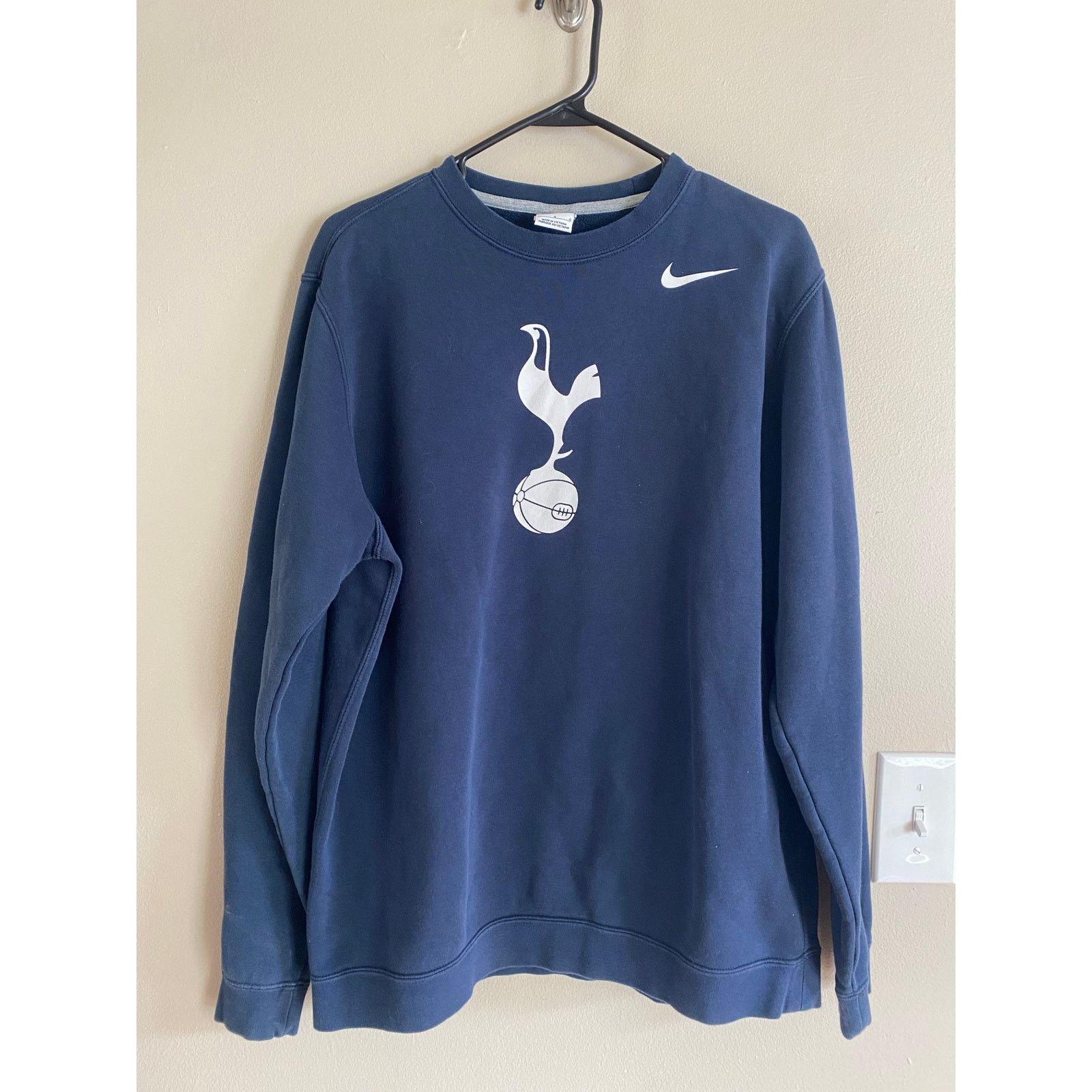 Nike Tottenham Hotspur Sweatshirt Large Navy Nike Pullover Size US L / EU 52-54 / 3 - 1 Thumbnail