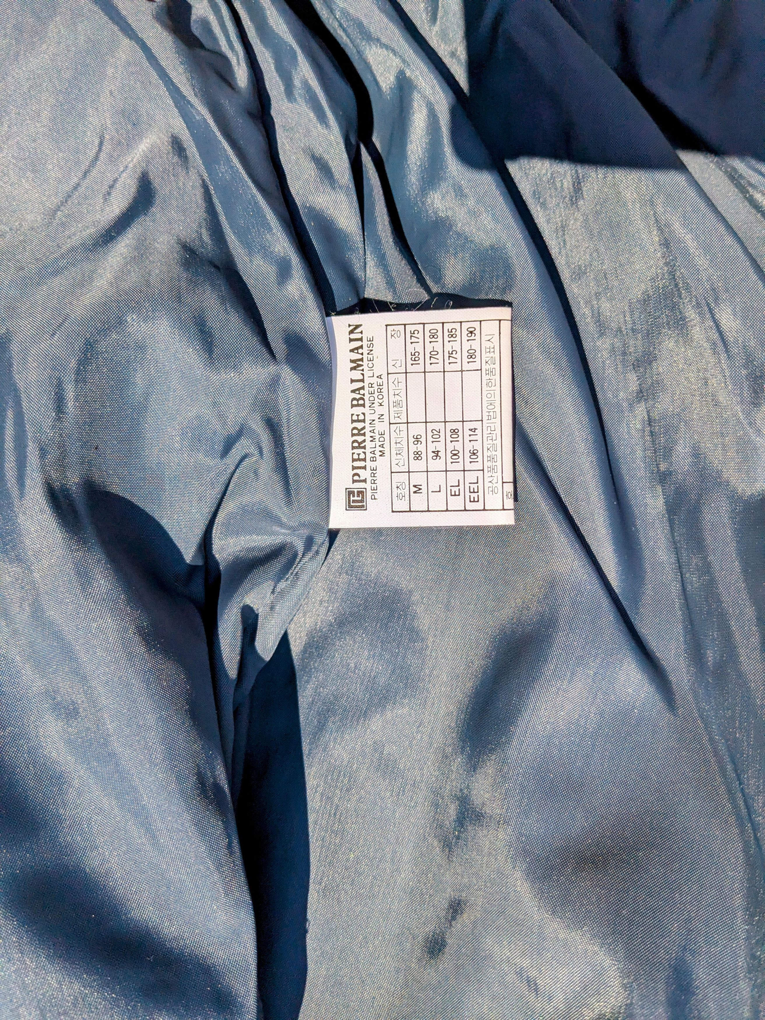 Pierre Balmain VTG 1990's Pierre Balmain Zip-Up Windbreaker Coat Jacket Size US M / EU 48-50 / 2 - 6 Thumbnail