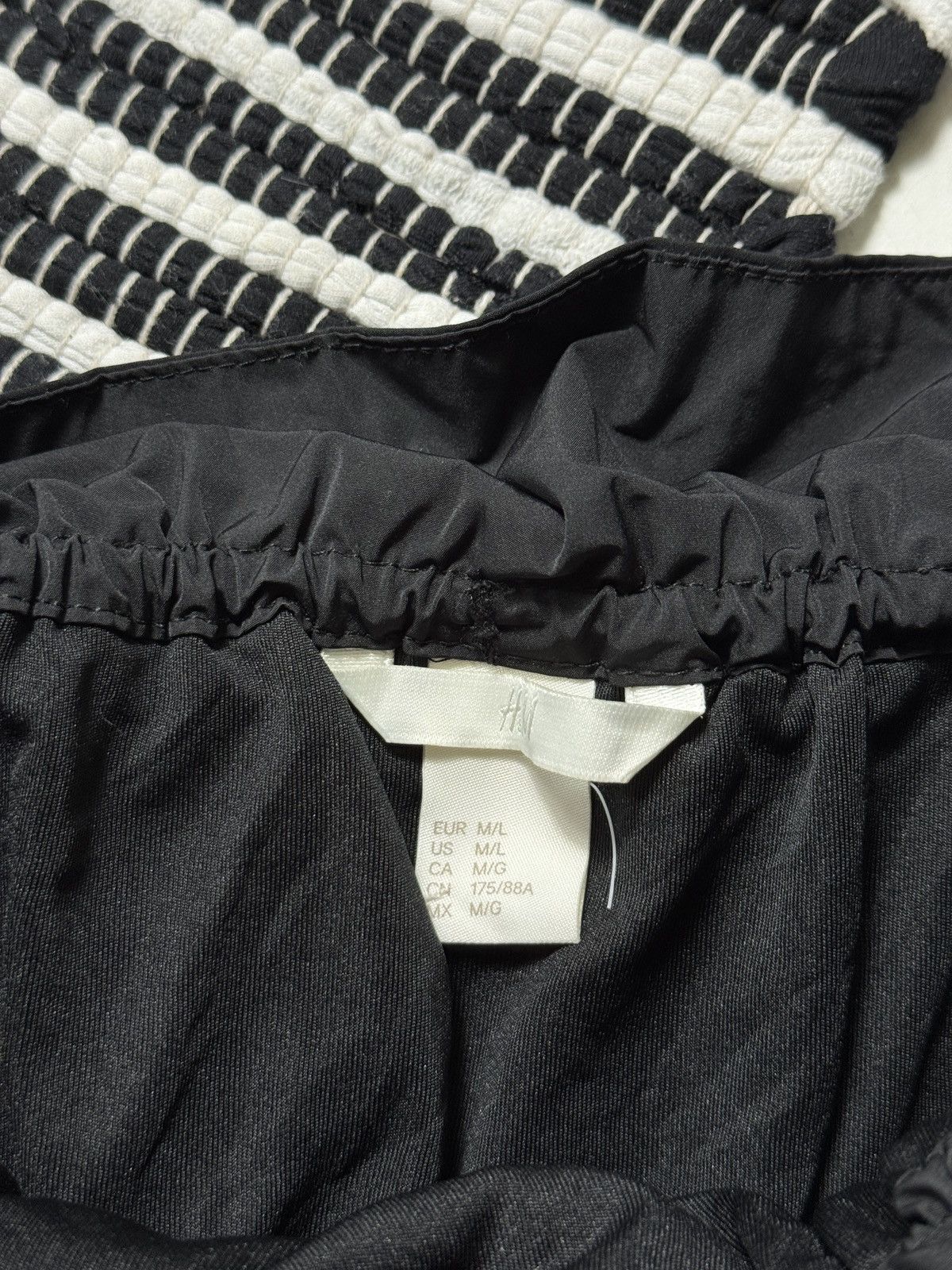Other AVANT GARDE 2000s BALLOON DRAWSTRING MINI SKIRT Size 32" / US 10 / IT 46 - 3 Thumbnail