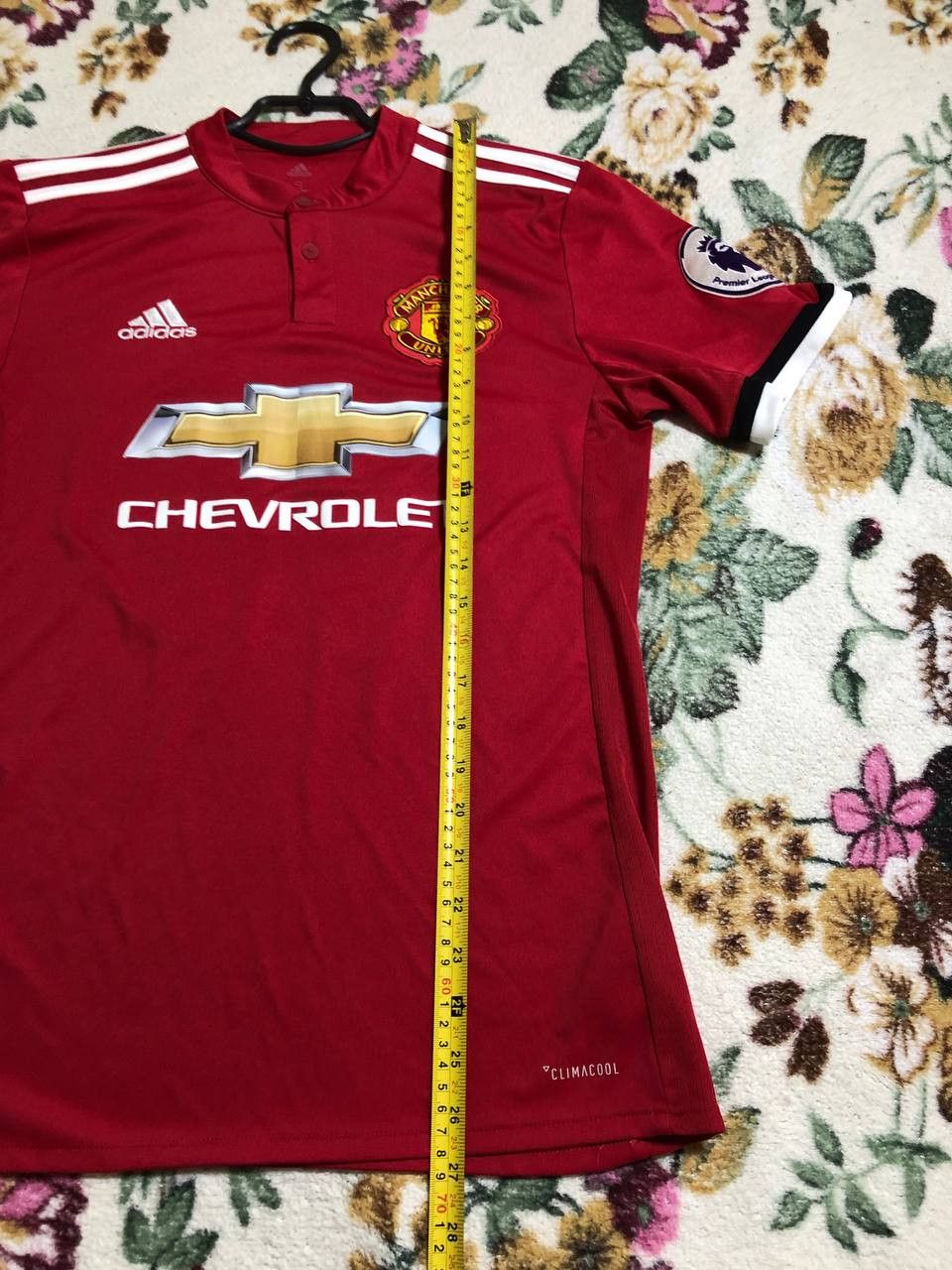 Adidas MANCHESTER UNITED HOME FOOTBALL SHIRT SOCCER JERSEY ADIDAS Size US S / EU 44-46 / 1 - 3 Thumbnail