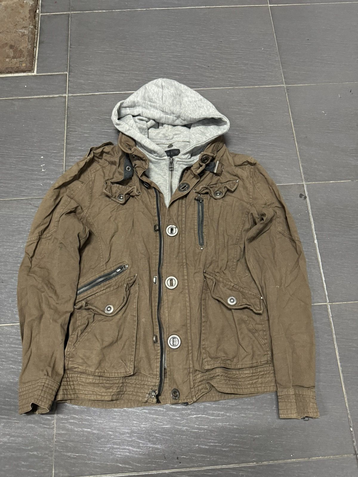 In The Attic × Seditionaries IN THE ATTIC PUNK TACTICAL JACKET Size US M / EU 48-50 / 2 - 1 Thumbnail
