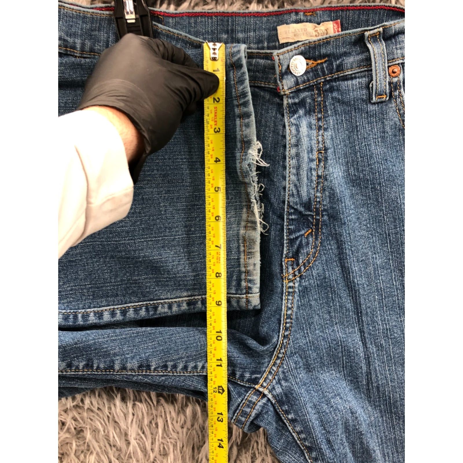 Levi's Levi's 550 Relaxed Bootcut Jeans Plus Size 18 Womens Medium Wash Blue Size 40" / US 18 - 4 Thumbnail