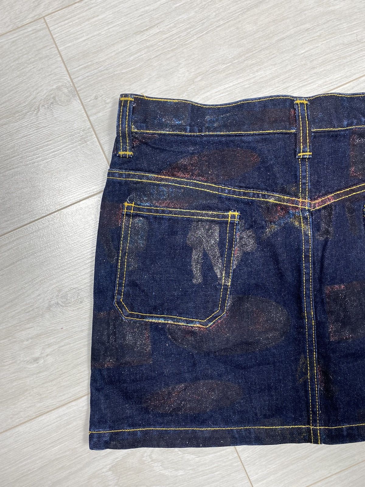 Hysteric Glamour × Japanese Brand Hysteric Glamour Jeans Skirt Size 27" / US 4 / IT 40 - 14 Thumbnail