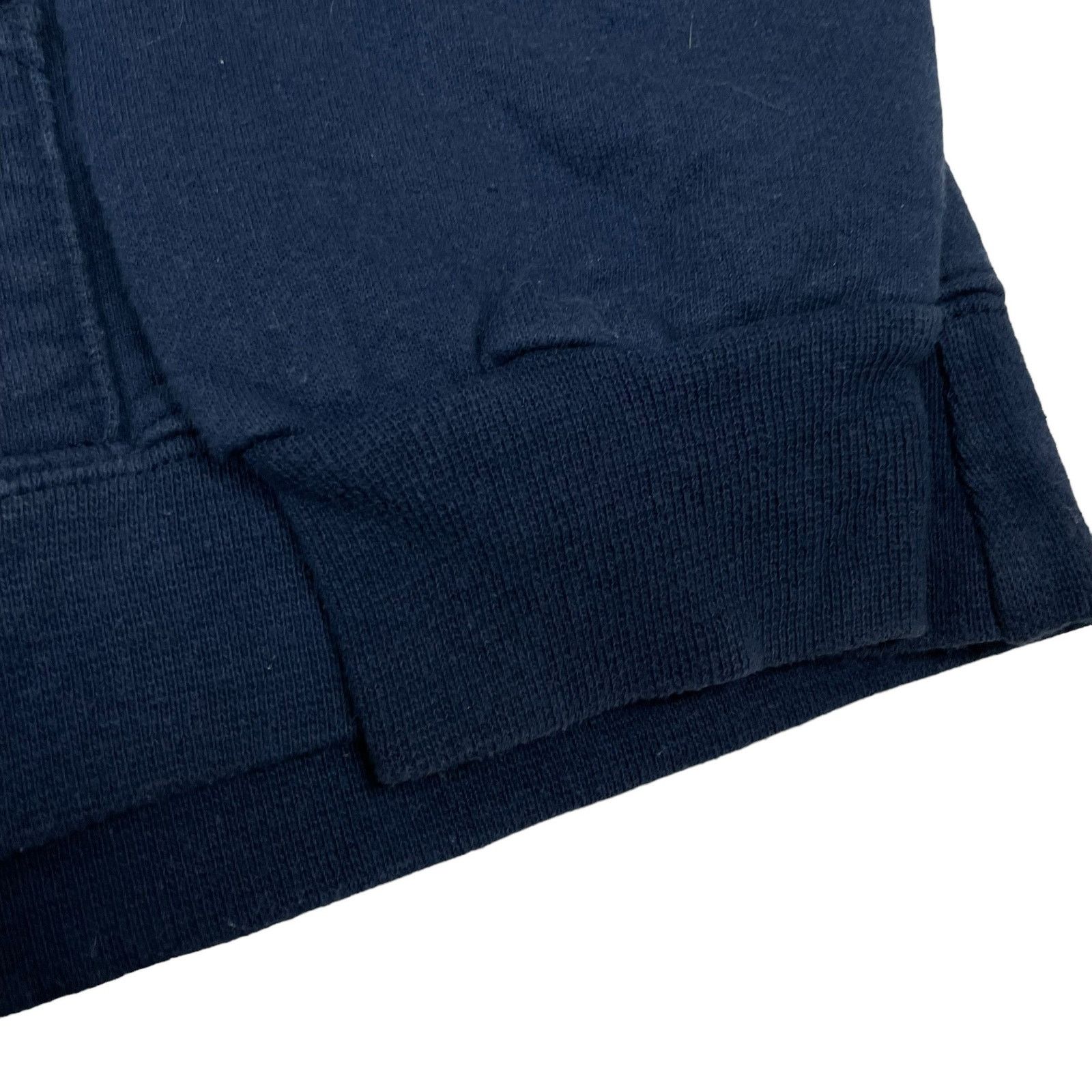 Harley Davidson × Vintage Harley-Davidson Men's Blue Cotton Full Zip Hoodie S (34-36) Size US S / EU 44-46 / 1 - 4 Thumbnail